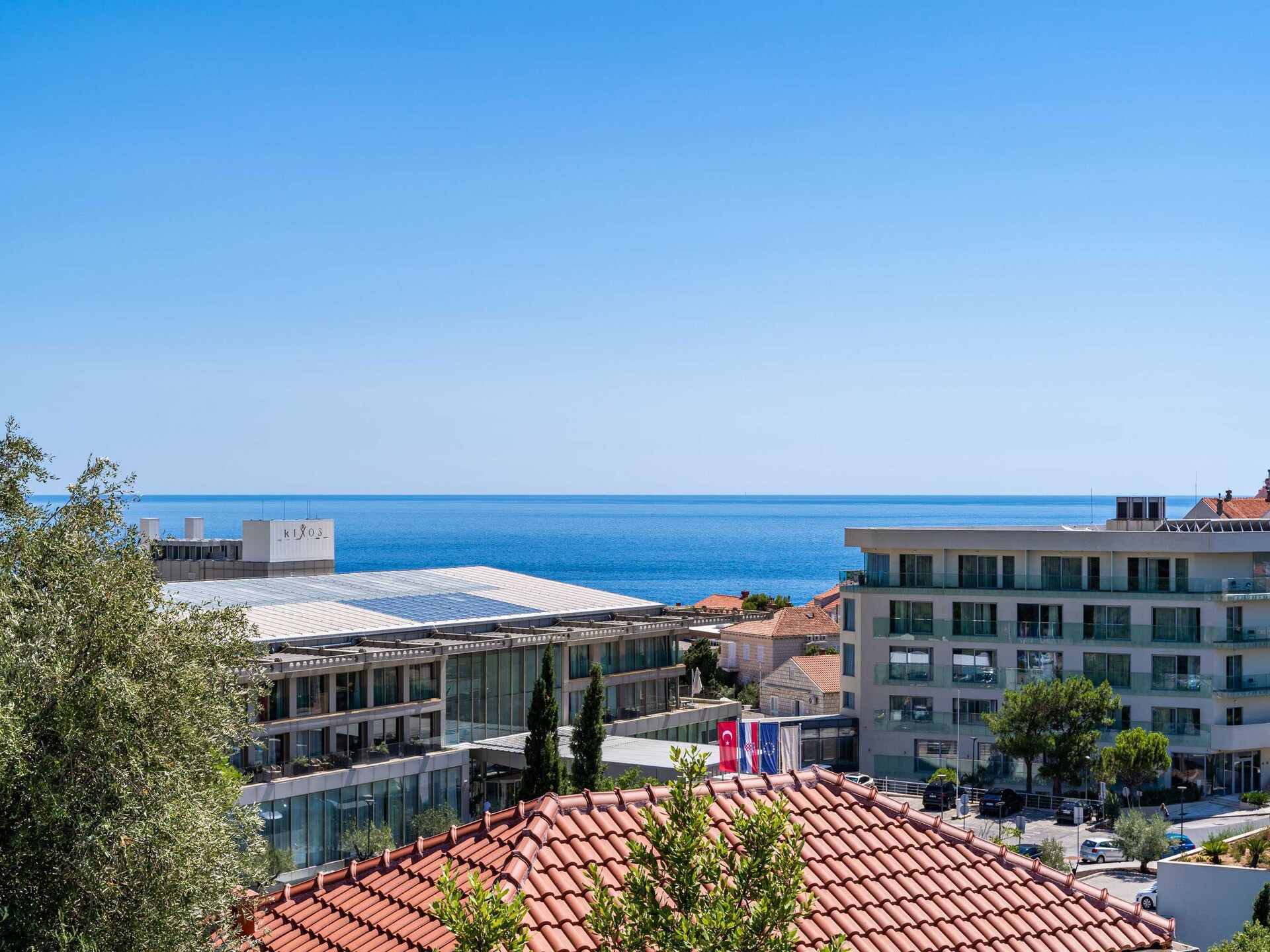 Dubrovnik kamer met zeezicht en gedeeld terras op loopafstand van strand - foto 29