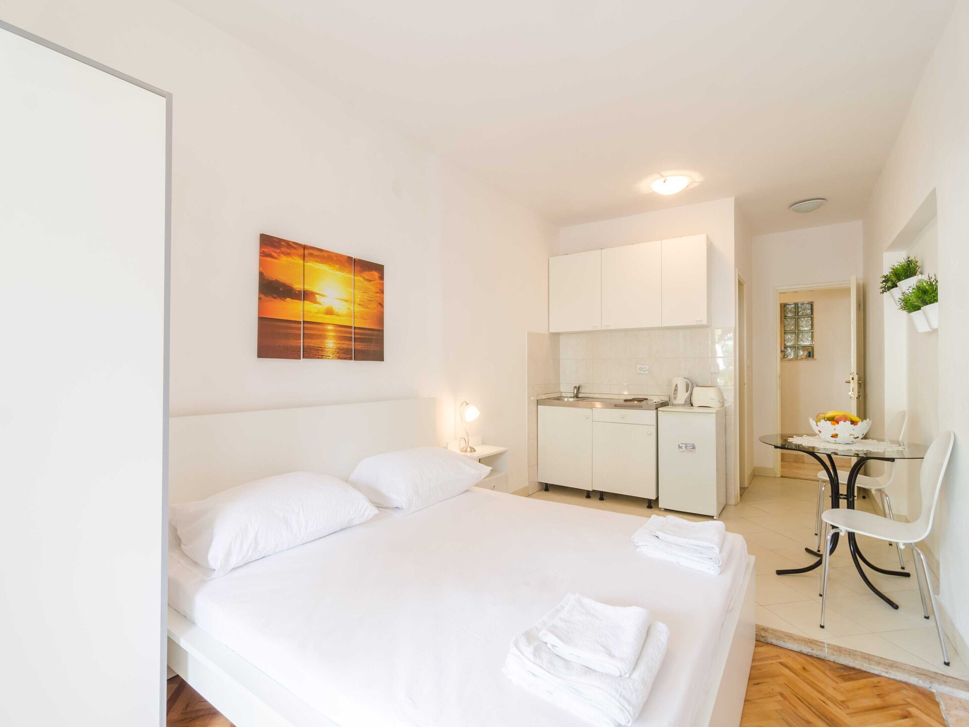 Kompact studio-appartement met balkon op 300 meter van het strand in Dubrovnik - foto 18