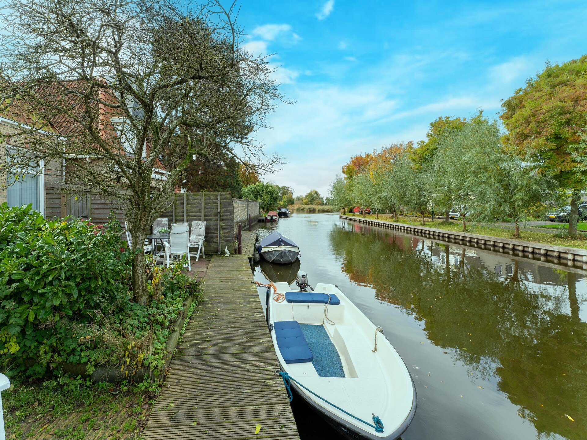 Vrijstaand vakantiehuis in Heeg met aanlegsteiger aan het water - foto 33
