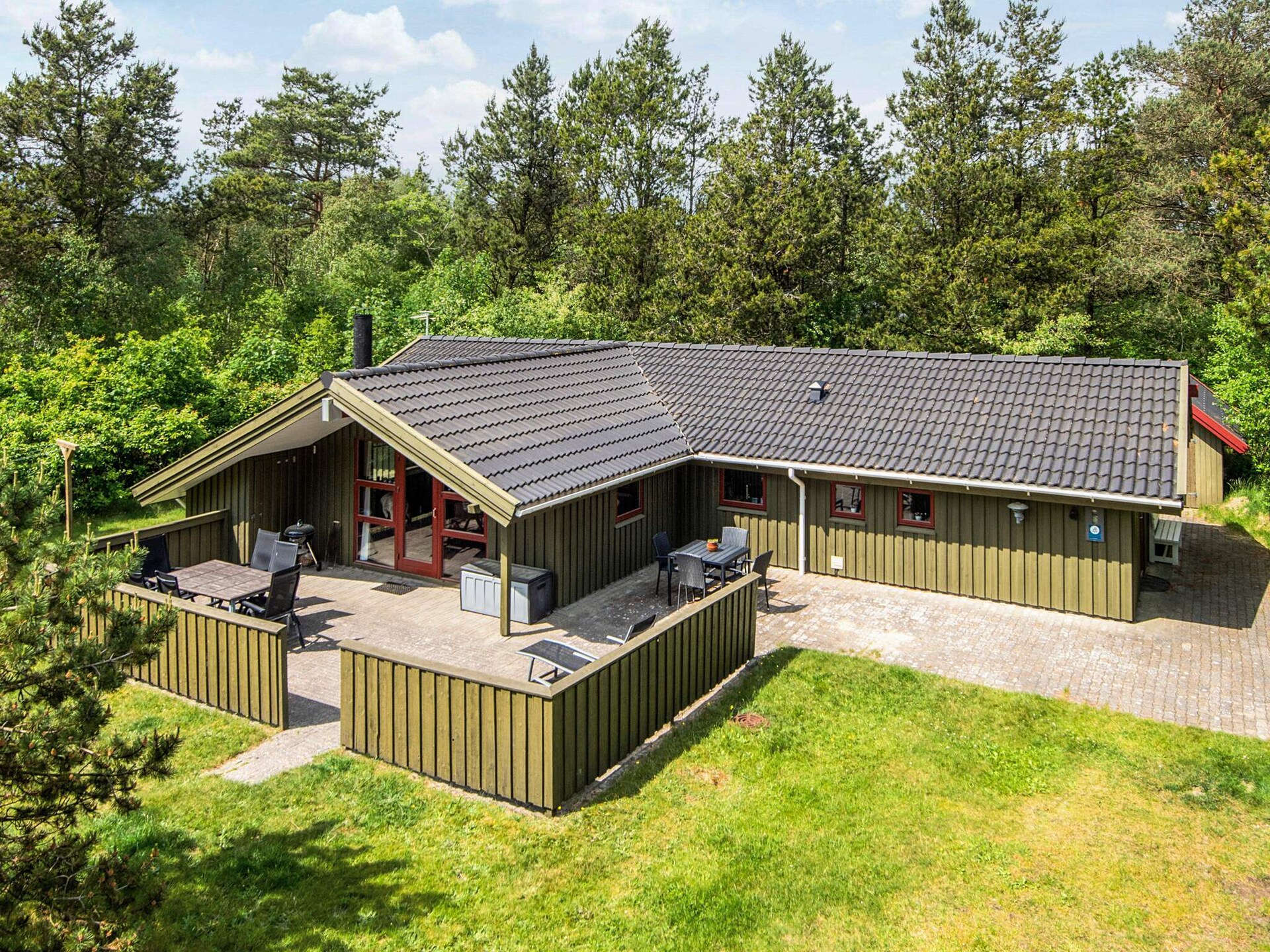 Ruim vakantiehuis in Nørre Nebel voor 8 personen met sauna en whirlpool · 102 m² - foto 1