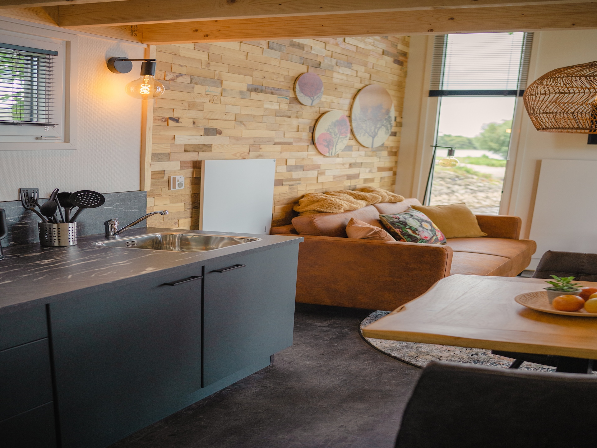 Tiny House aan het Nederrijnmeer: romantisch verblijf met uitzicht in Maurik - foto 9