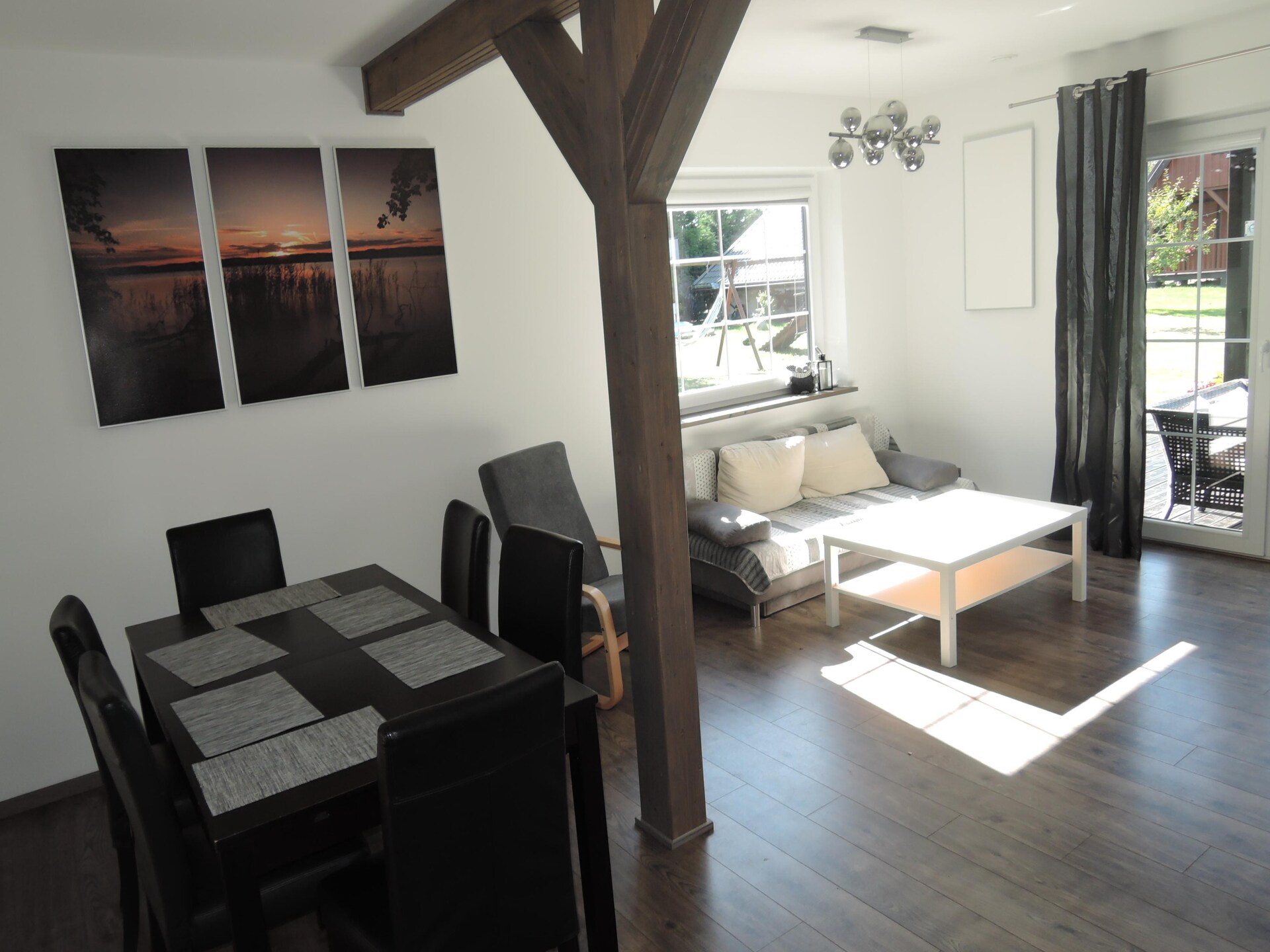Ruim houten vakantiehuis voor 8 aan de rand van Kolczewo, vlakbij zee - foto 3