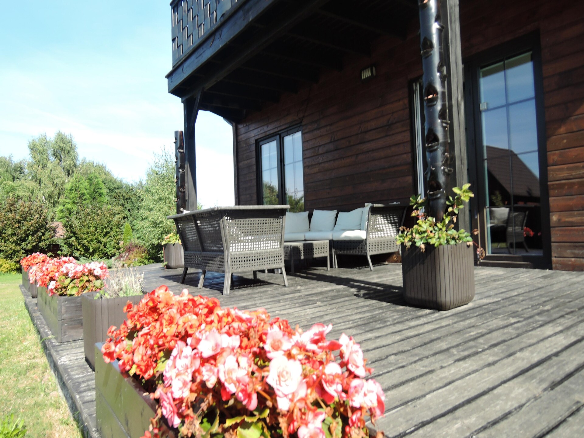 Ruim houten vakantiehuis voor 8 aan de rand van Kolczewo, vlakbij zee - foto 22