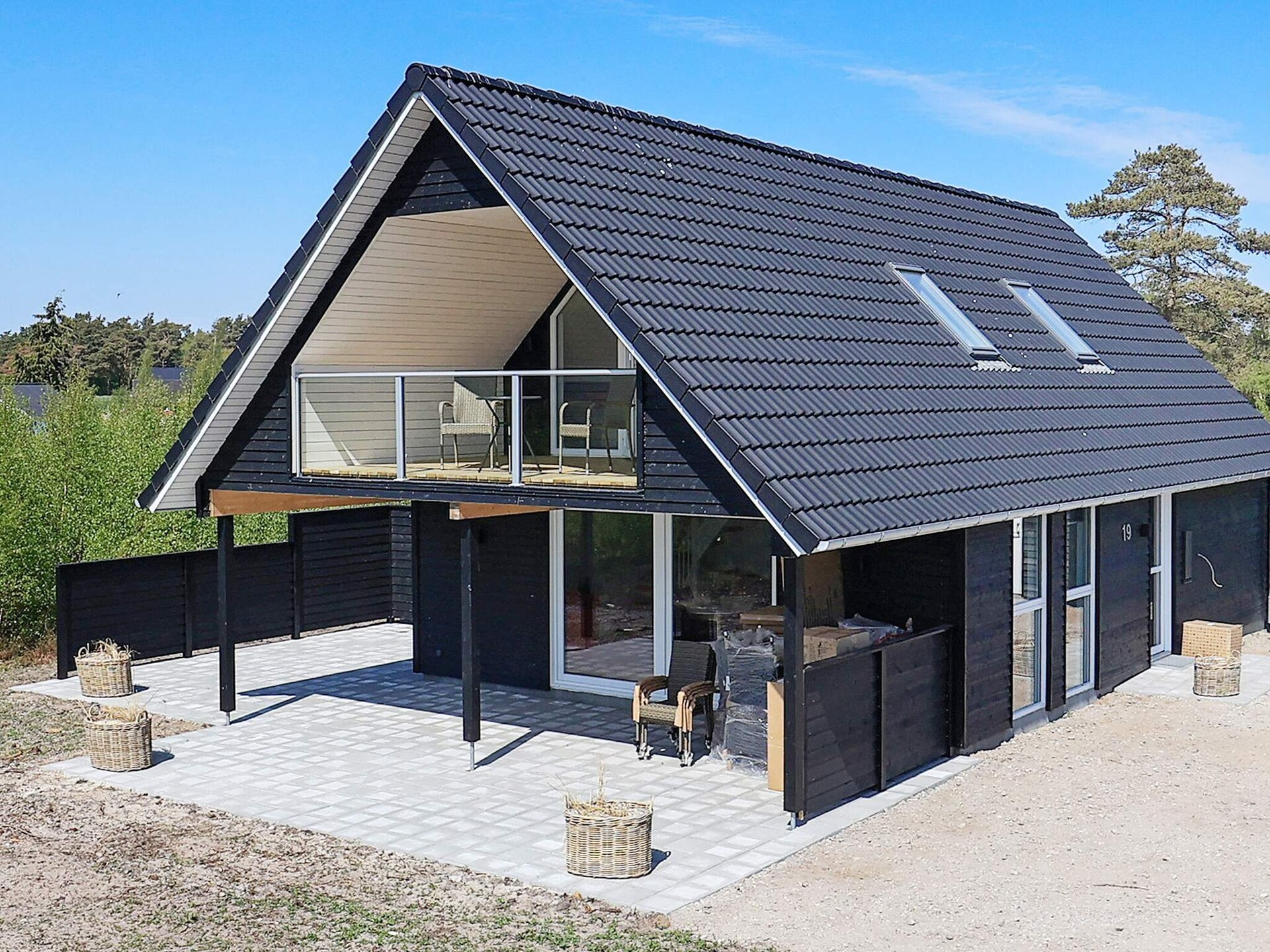 6-persoons modern vakantiehuis op 400m van de zee in Læsø - foto 1