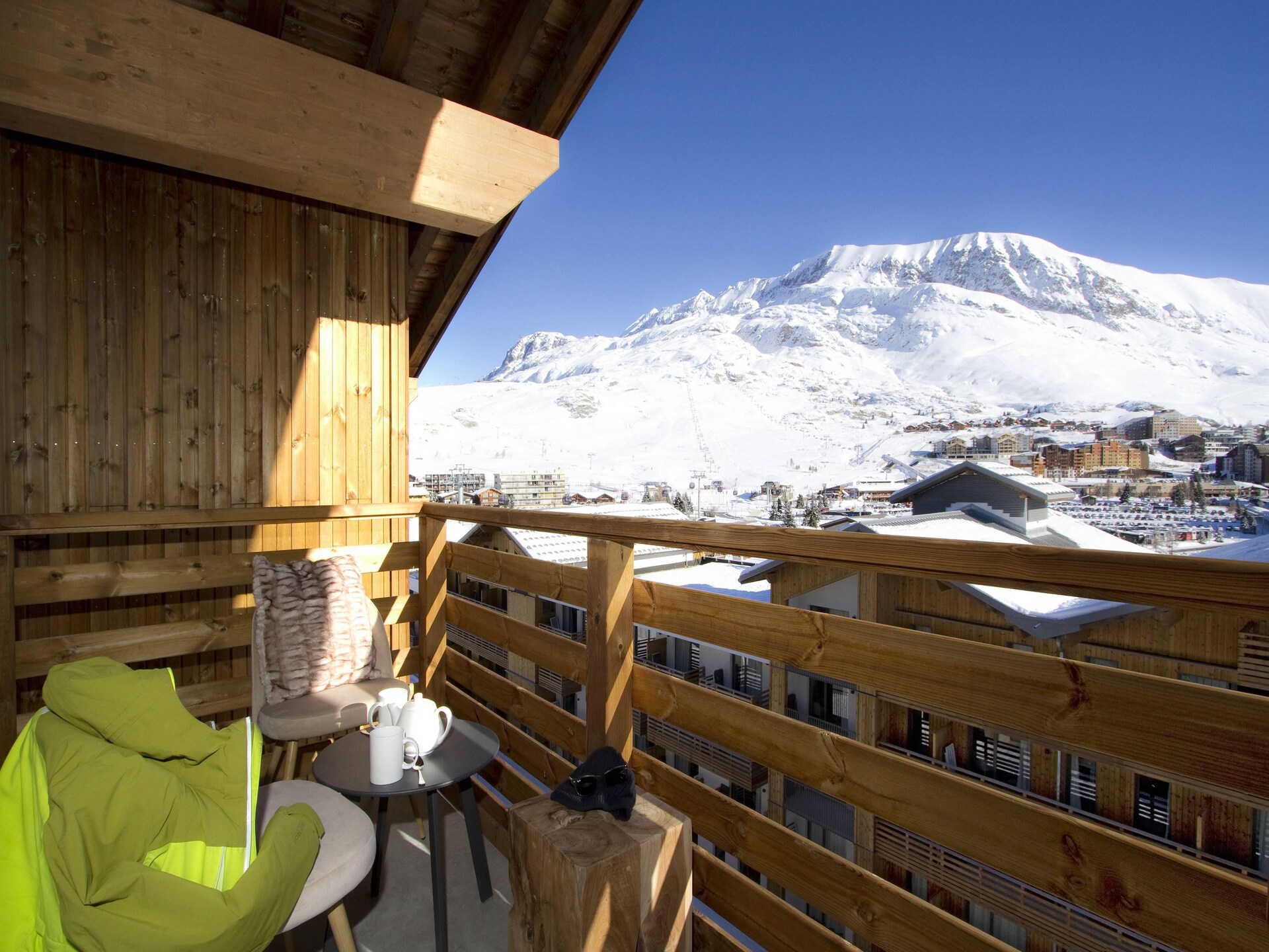Luxe appartement aan de piste in Huez voor 6 personen - foto 4