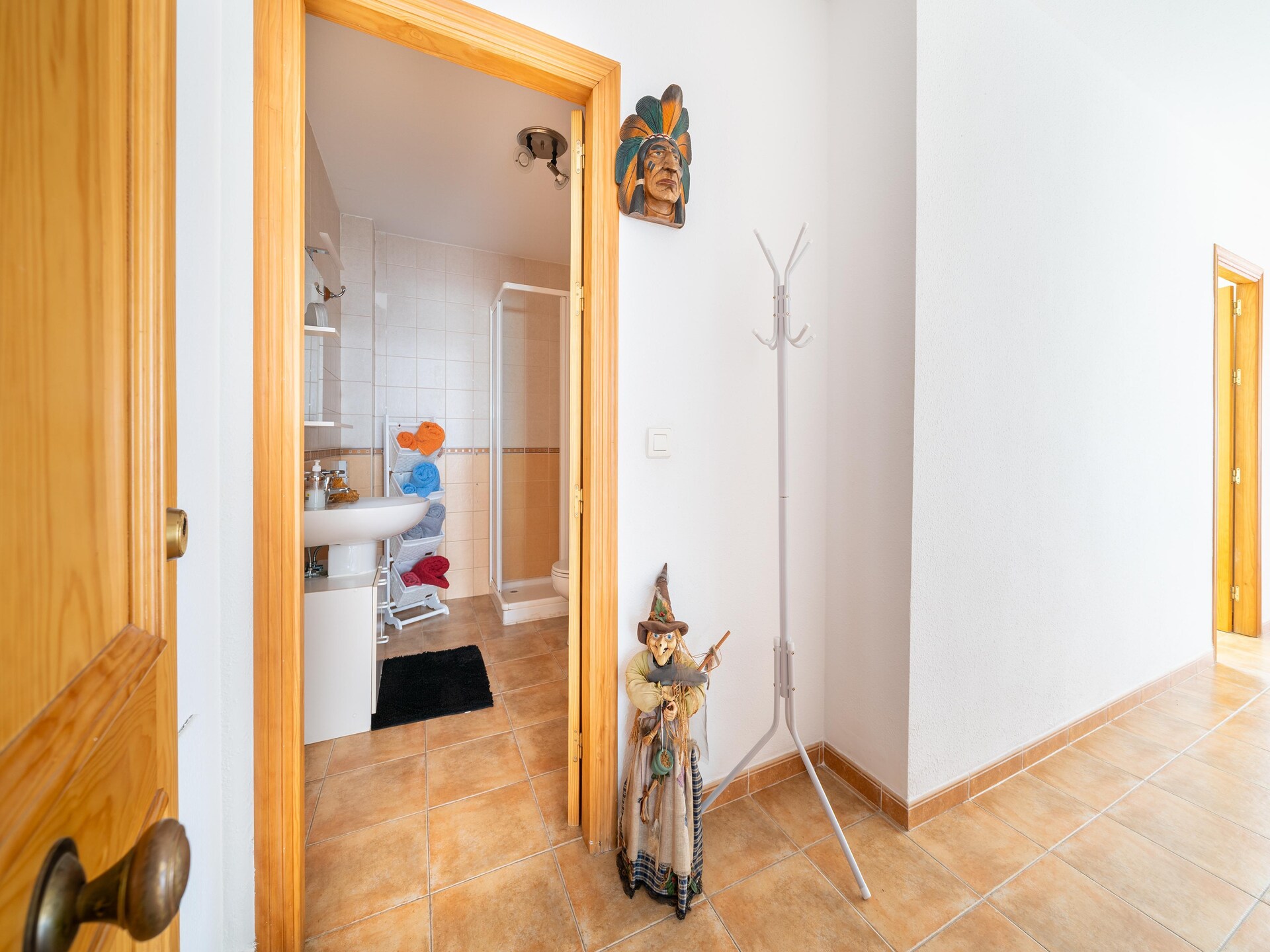Licht appartement met zeezicht in Villaricos, 500m van Dolores-strand - foto 28