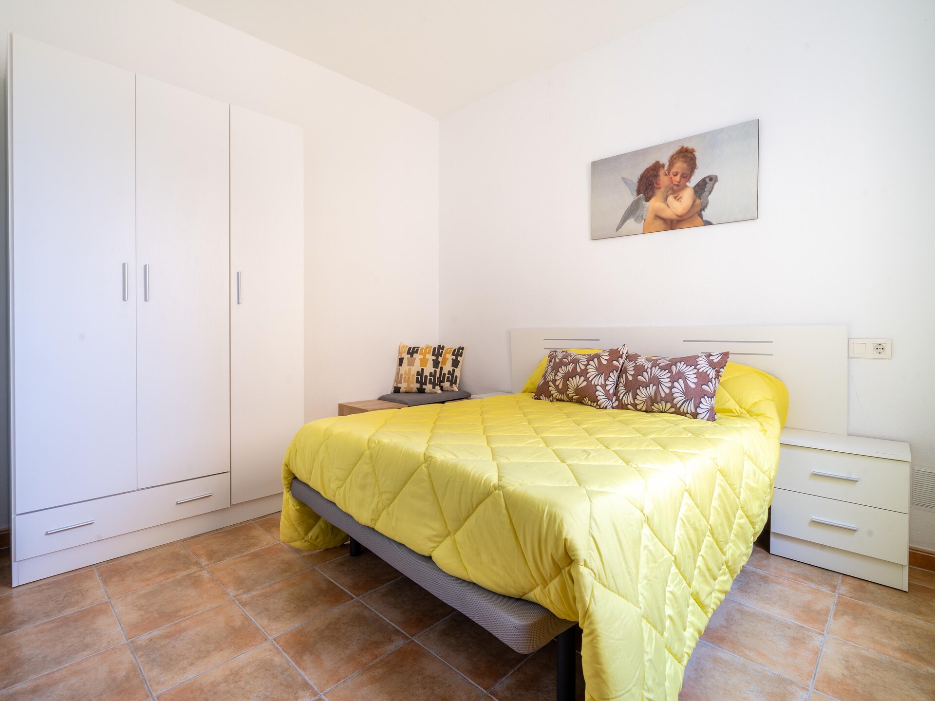Licht appartement met zeezicht in Villaricos, 500m van Dolores-strand - foto 6