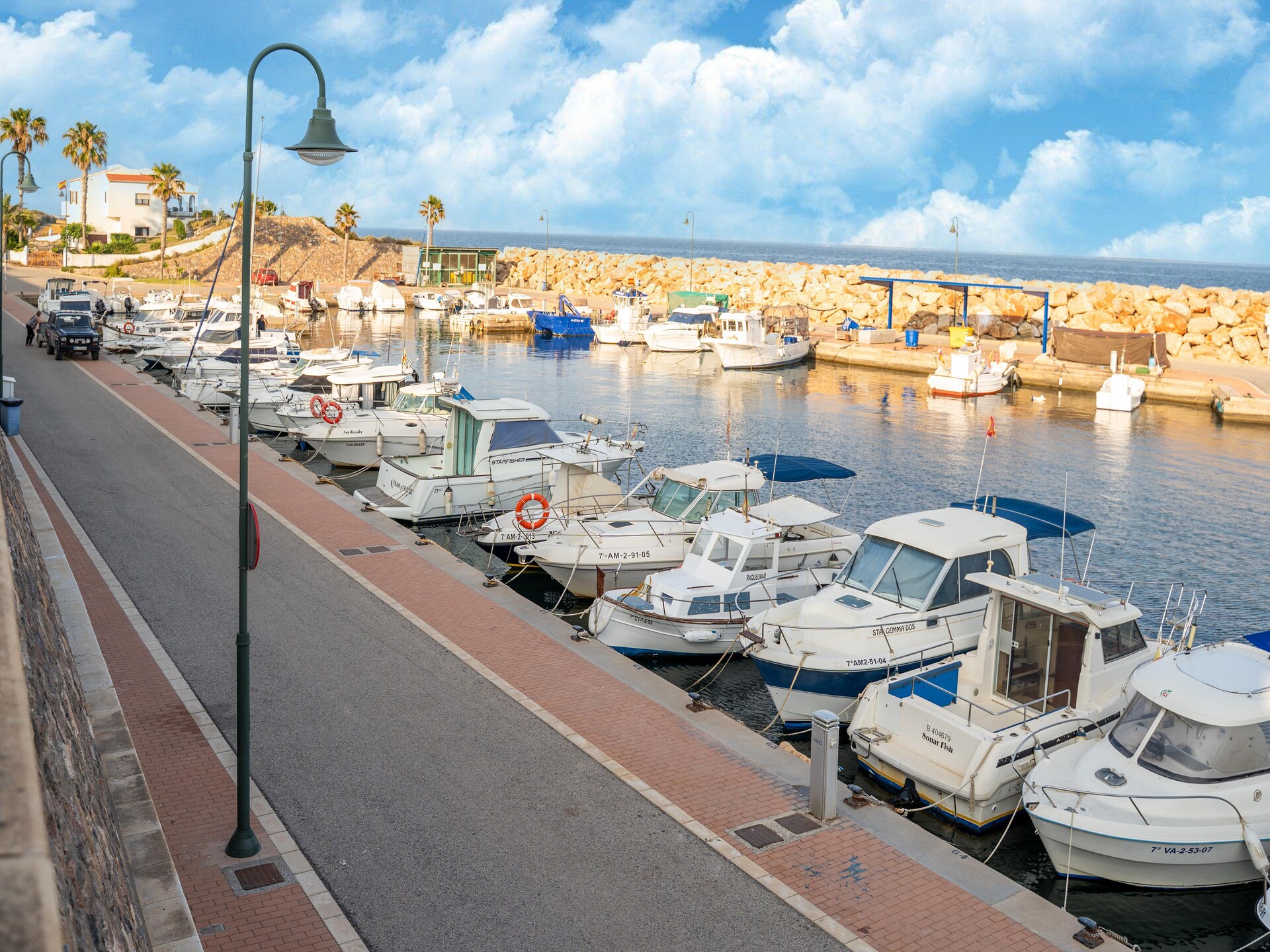 Licht appartement met zeezicht in Villaricos, 500m van Dolores-strand - foto 38