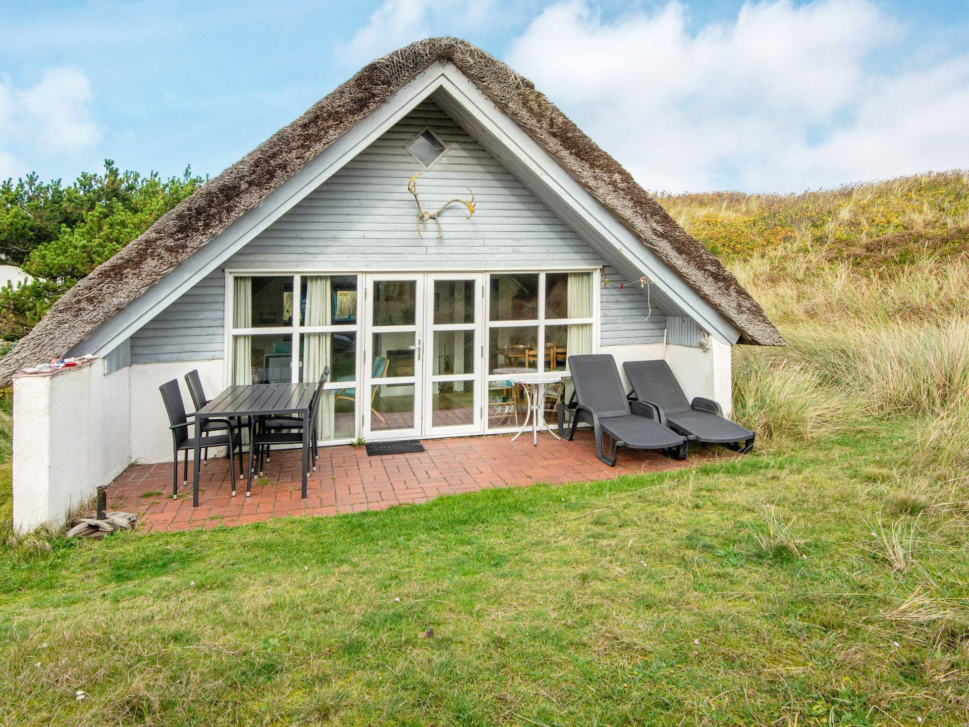 Knus vakantiehuis in de duinen van Søndervig, 400m van de Noordzee - foto 1