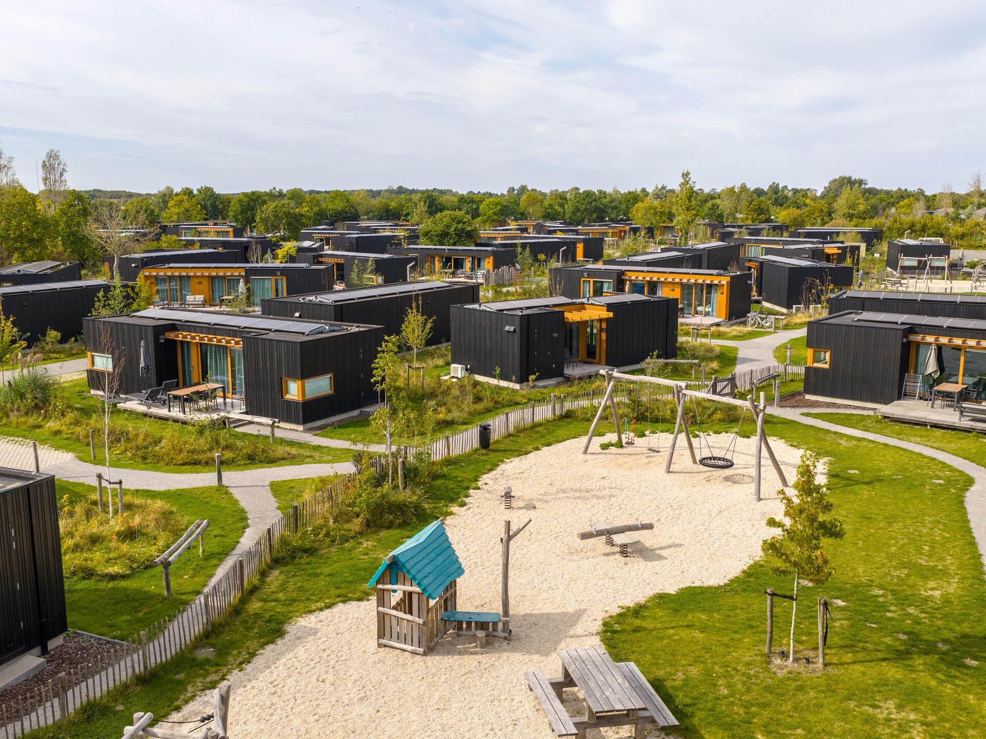 Moderne gelijkvloerse lodge op autovrij vakantiepark aan Brouwersdam - foto 20