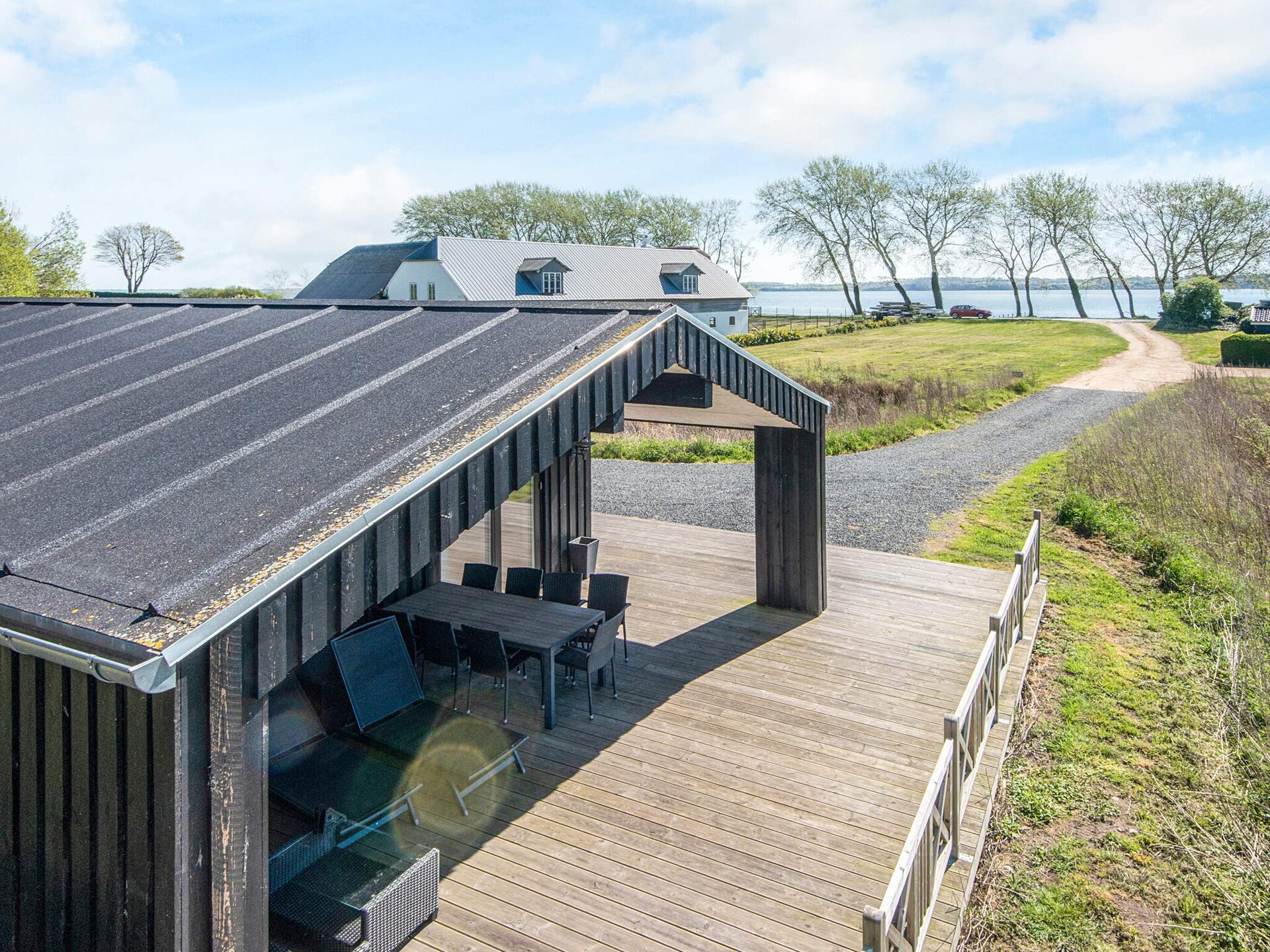 Luxe designvakantiehuis aan zee in Skarrev, 8 personen, strand op 25 meter - foto 1