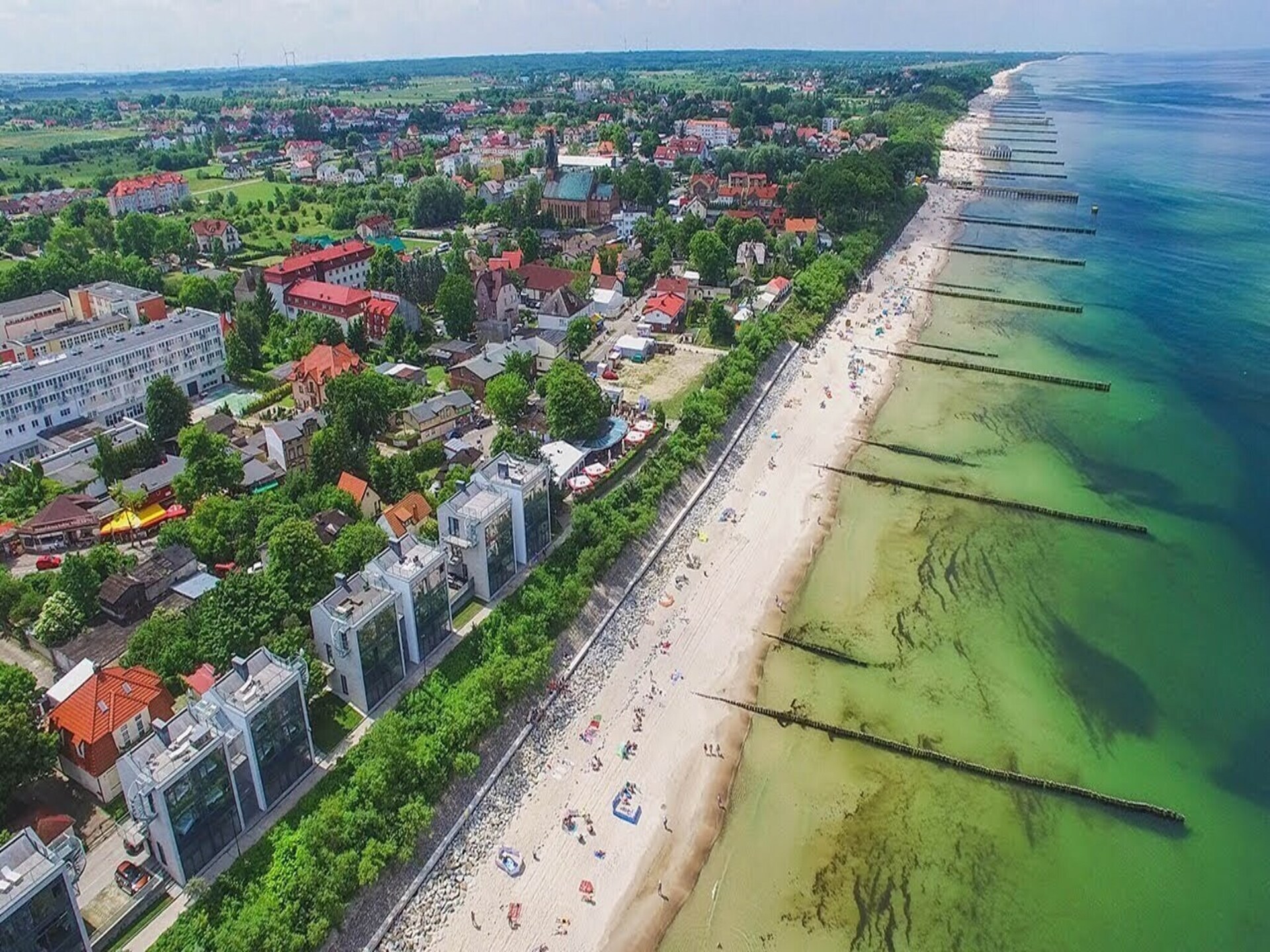 Studio met direct zeezicht op 40 meter van het strand in Ustronie Morskie - foto 34