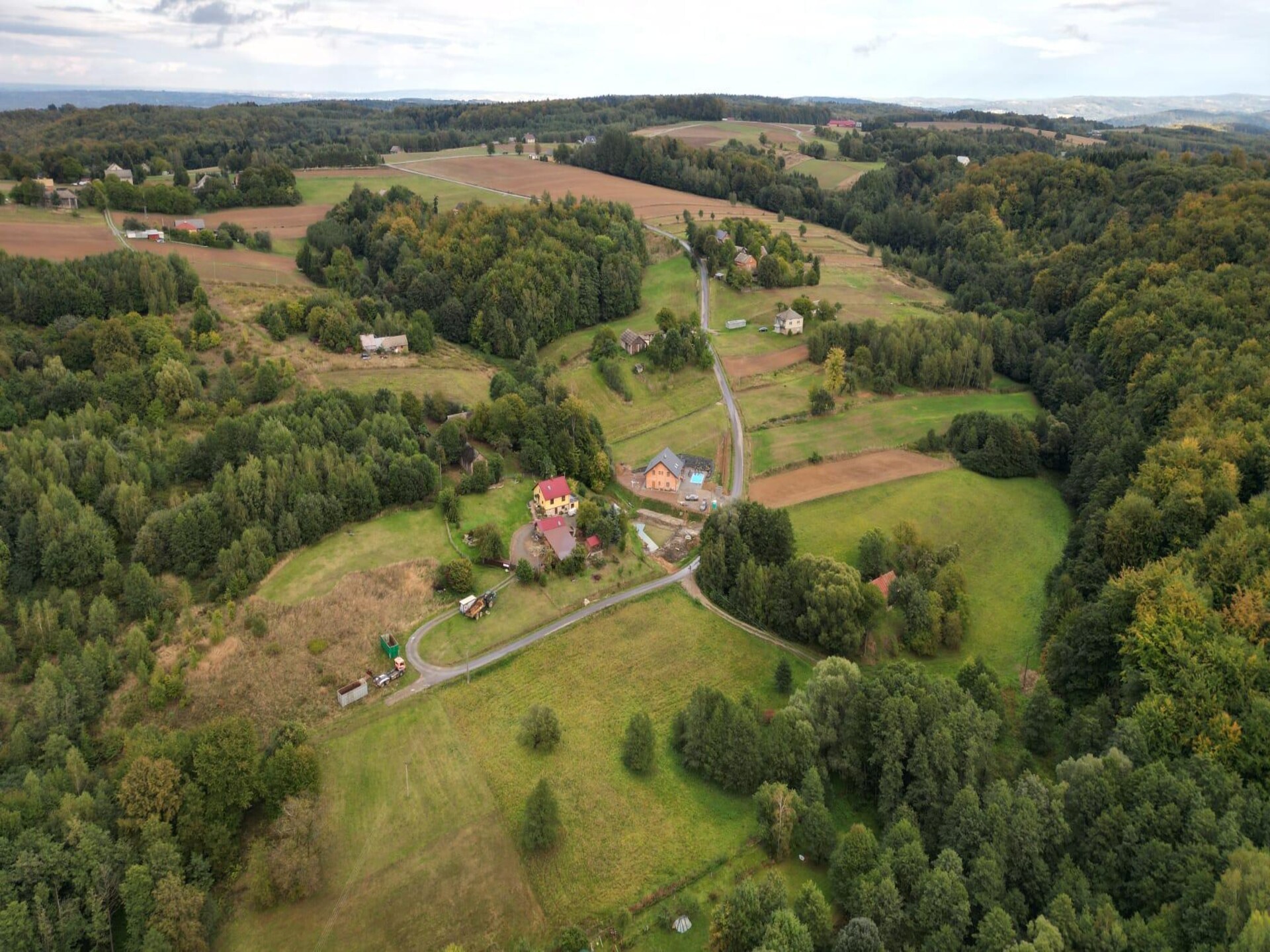 Ruim vakantiehuis met privézwembad voor 12 personen in het bergachtige Wiśniowa - foto 31