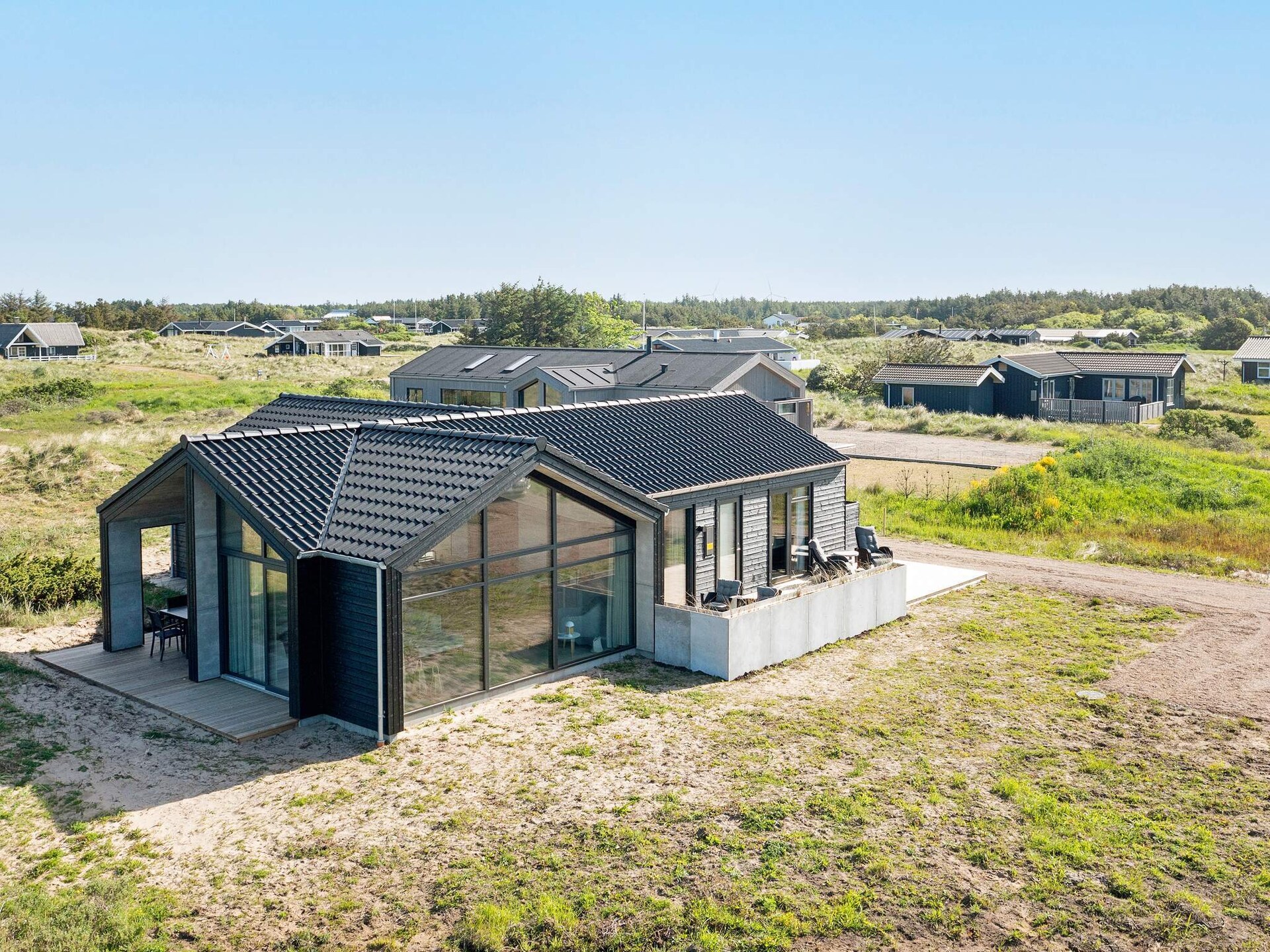 Stijlvol vakantiehuis aan de golfbaan bij Tornby Strand, 650m van zee - foto 40
