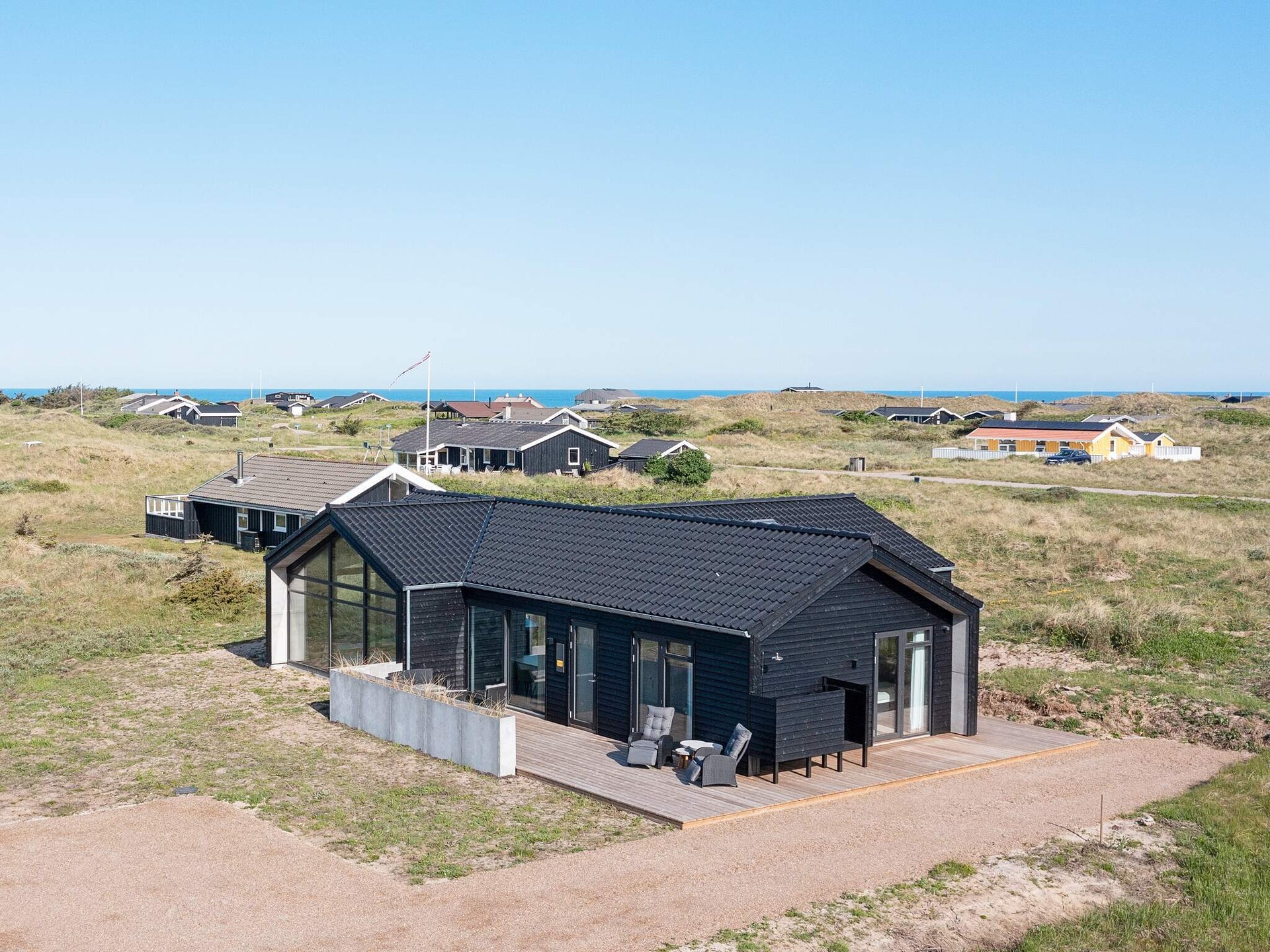Stijlvol vakantiehuis aan de golfbaan bij Tornby Strand, 650m van zee - foto 41