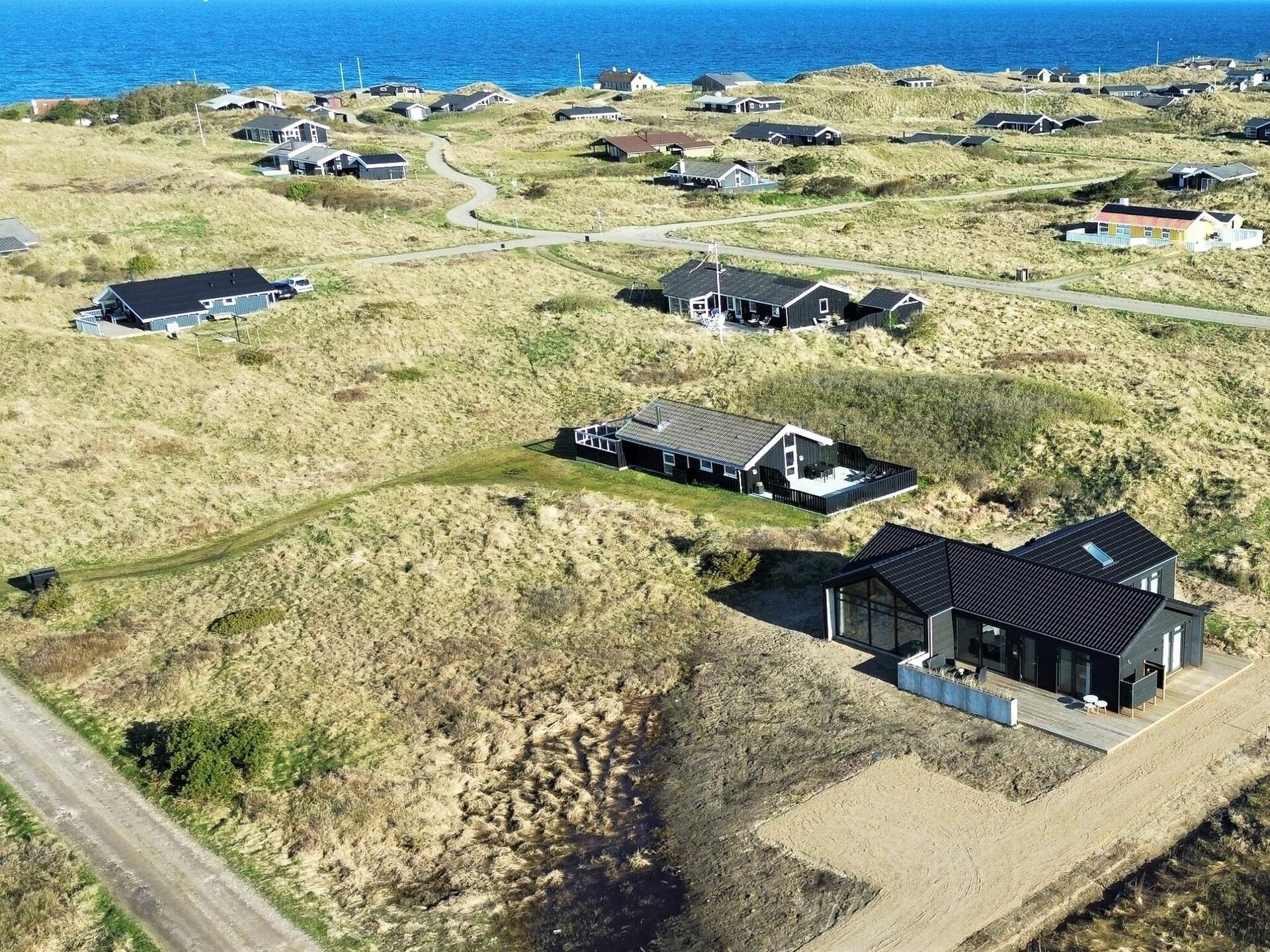 Stijlvol vakantiehuis aan de golfbaan bij Tornby Strand, 650m van zee - foto 4