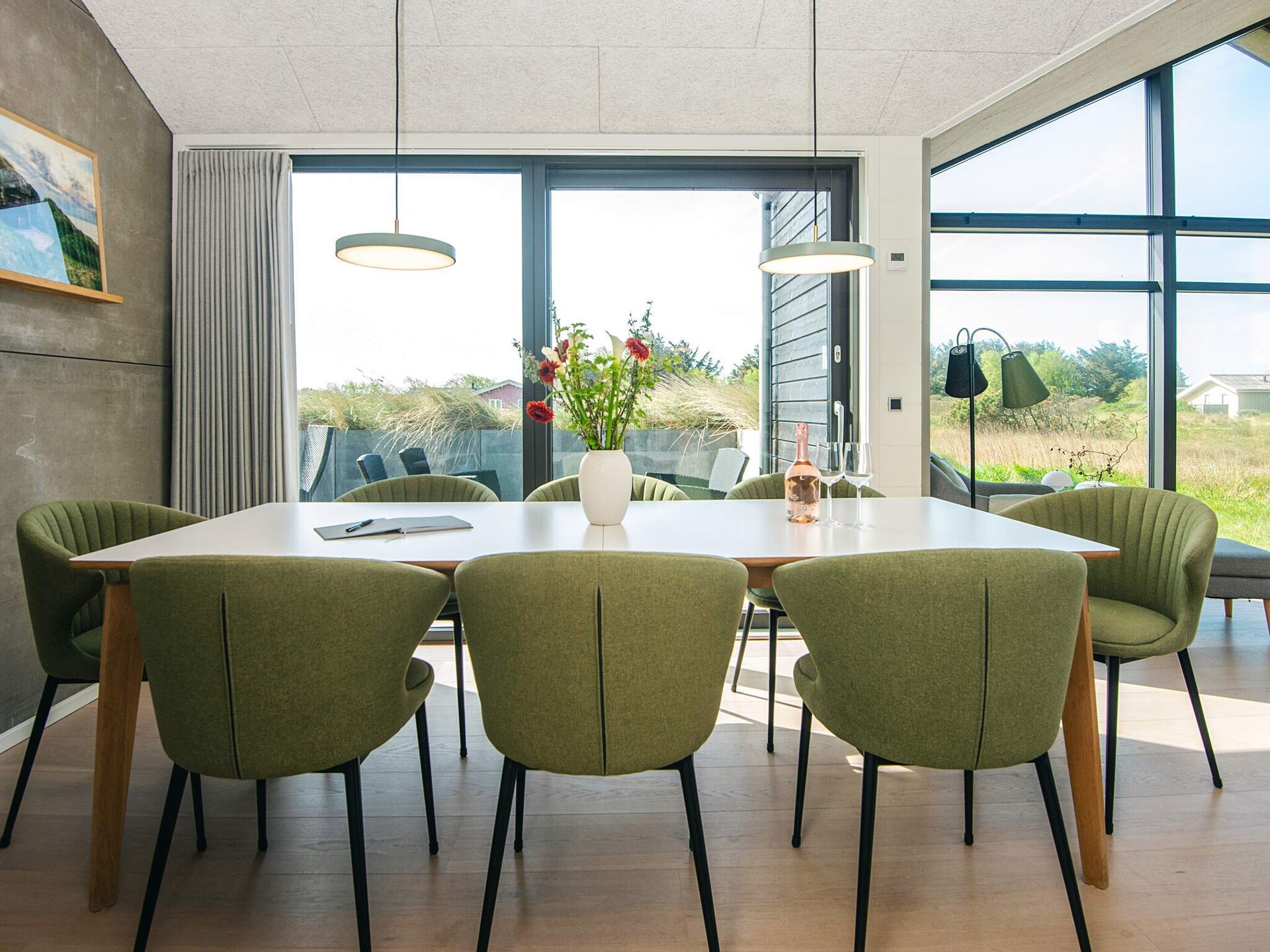 Stijlvol vakantiehuis aan de golfbaan bij Tornby Strand, 650m van zee - foto 21