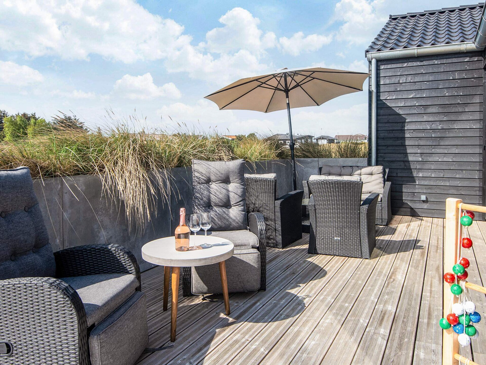 Stijlvol vakantiehuis aan de golfbaan bij Tornby Strand, 650m van zee - foto 35