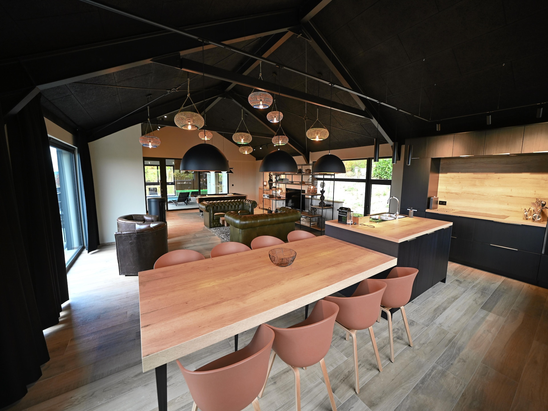8-persoons vakantiehuis met binnenzwembad en panoramisch uitzicht in Septon - foto 6