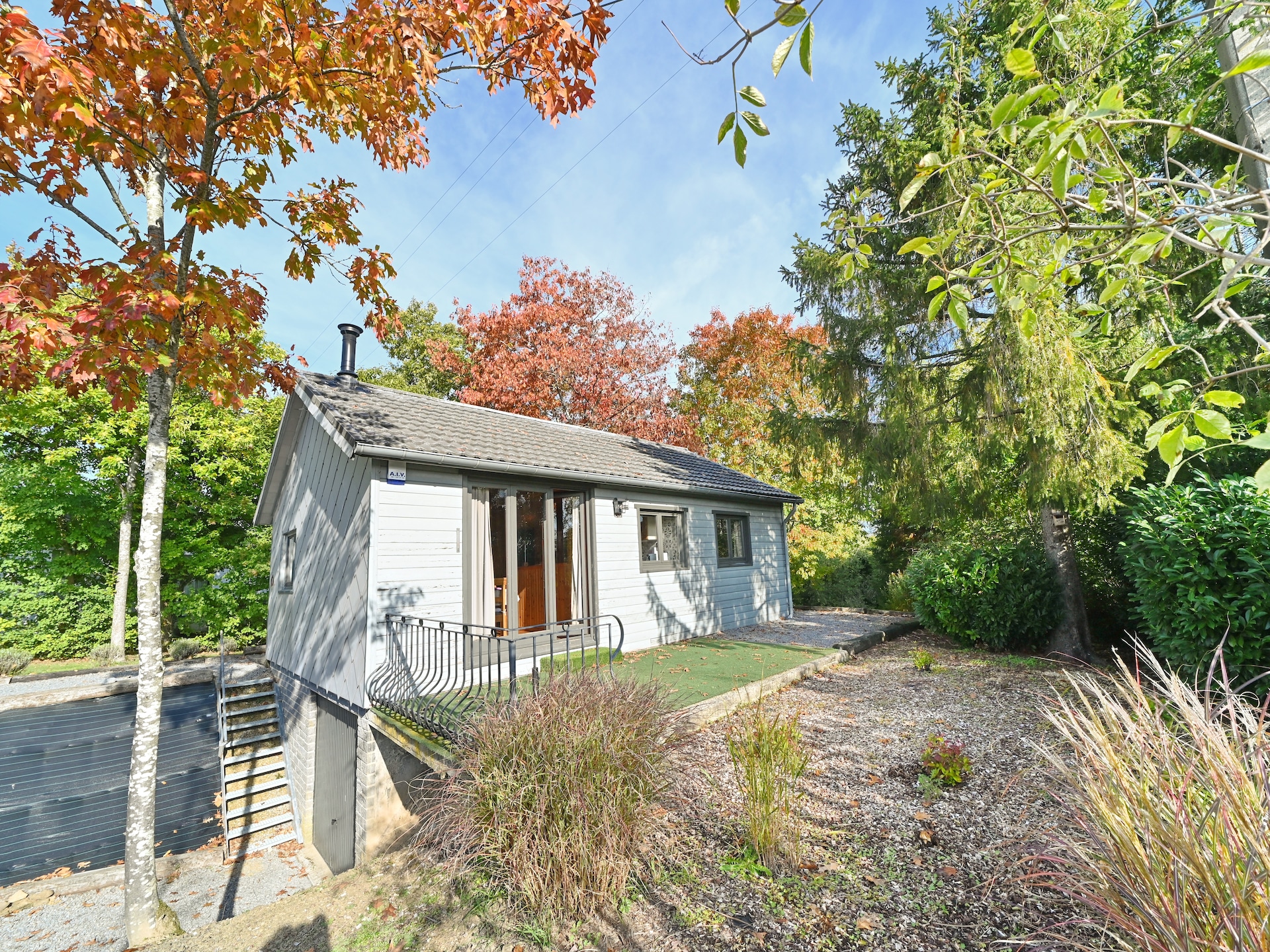 Rustgevend chalet Hortensias voor 4 personen in Somme-Leuze - foto 1