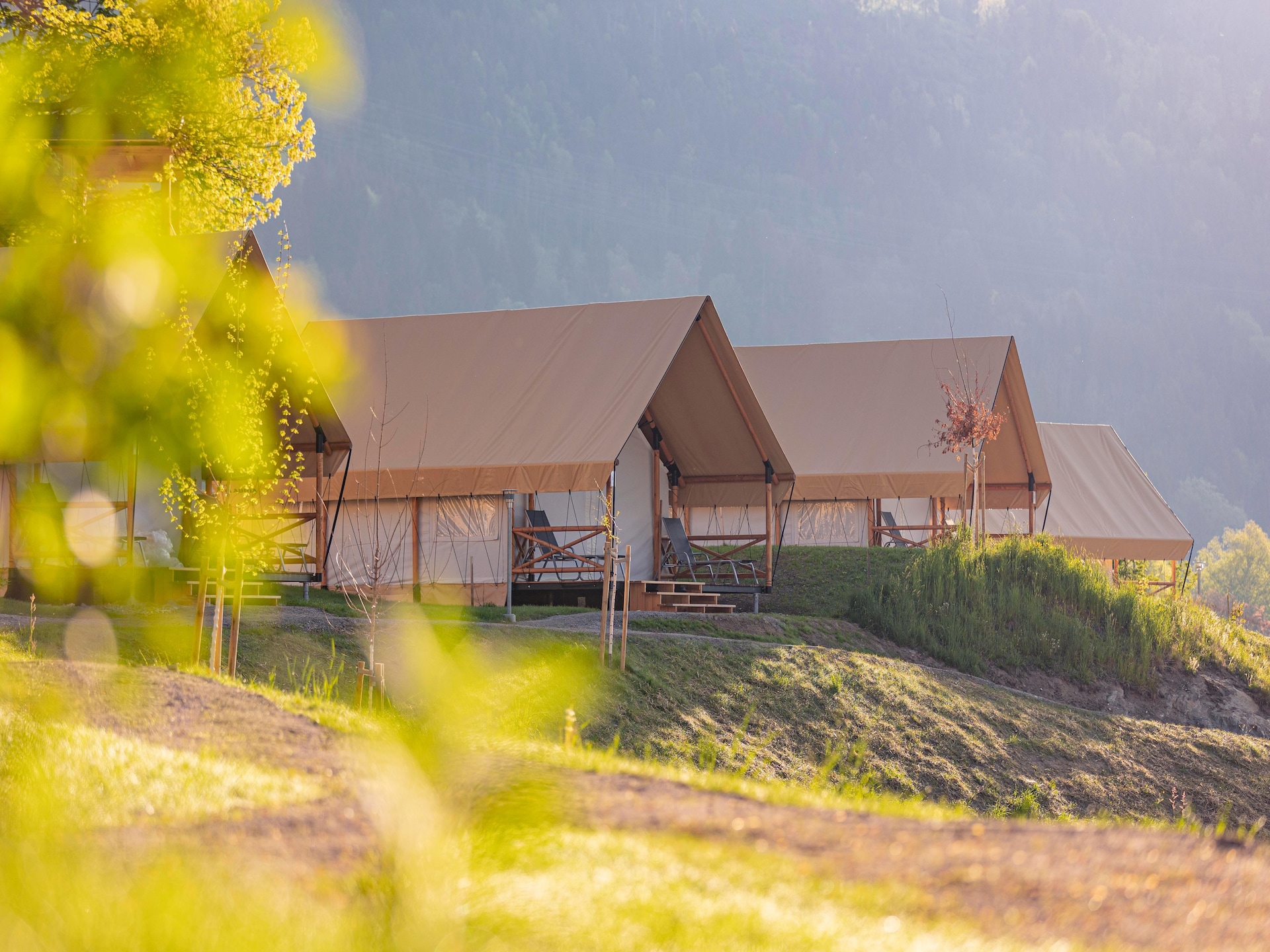 Luxe safaritent voor 4 personen in Kötschach-Mauthen - foto 1