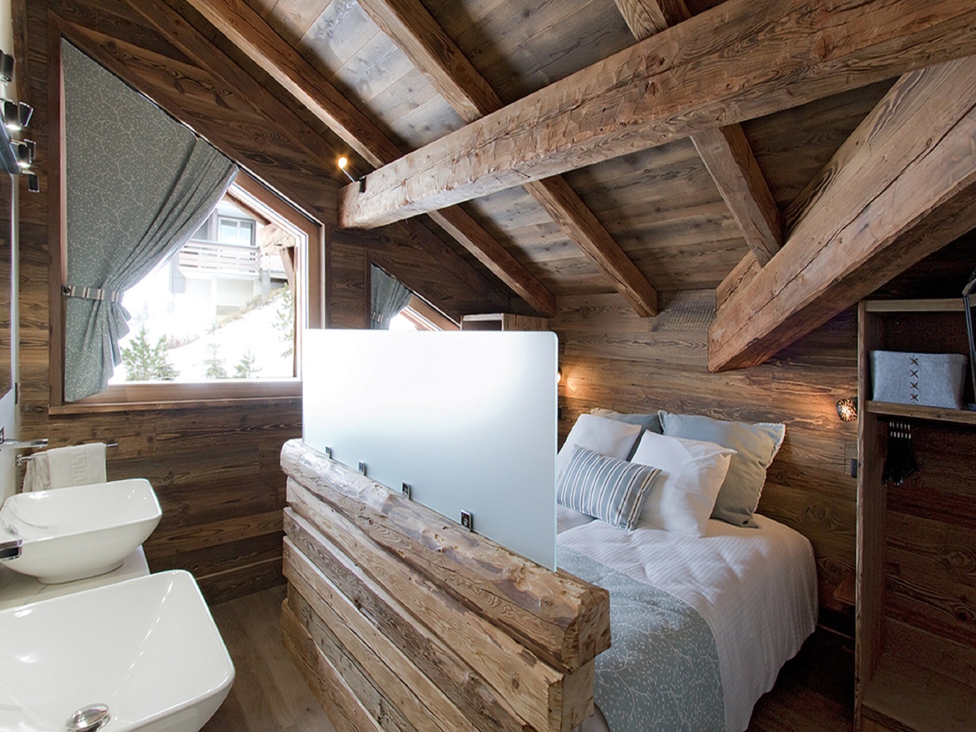 Chalet Le Lys: Luxe 14-persoons chalet met zwembad op 50m van de piste - foto 13