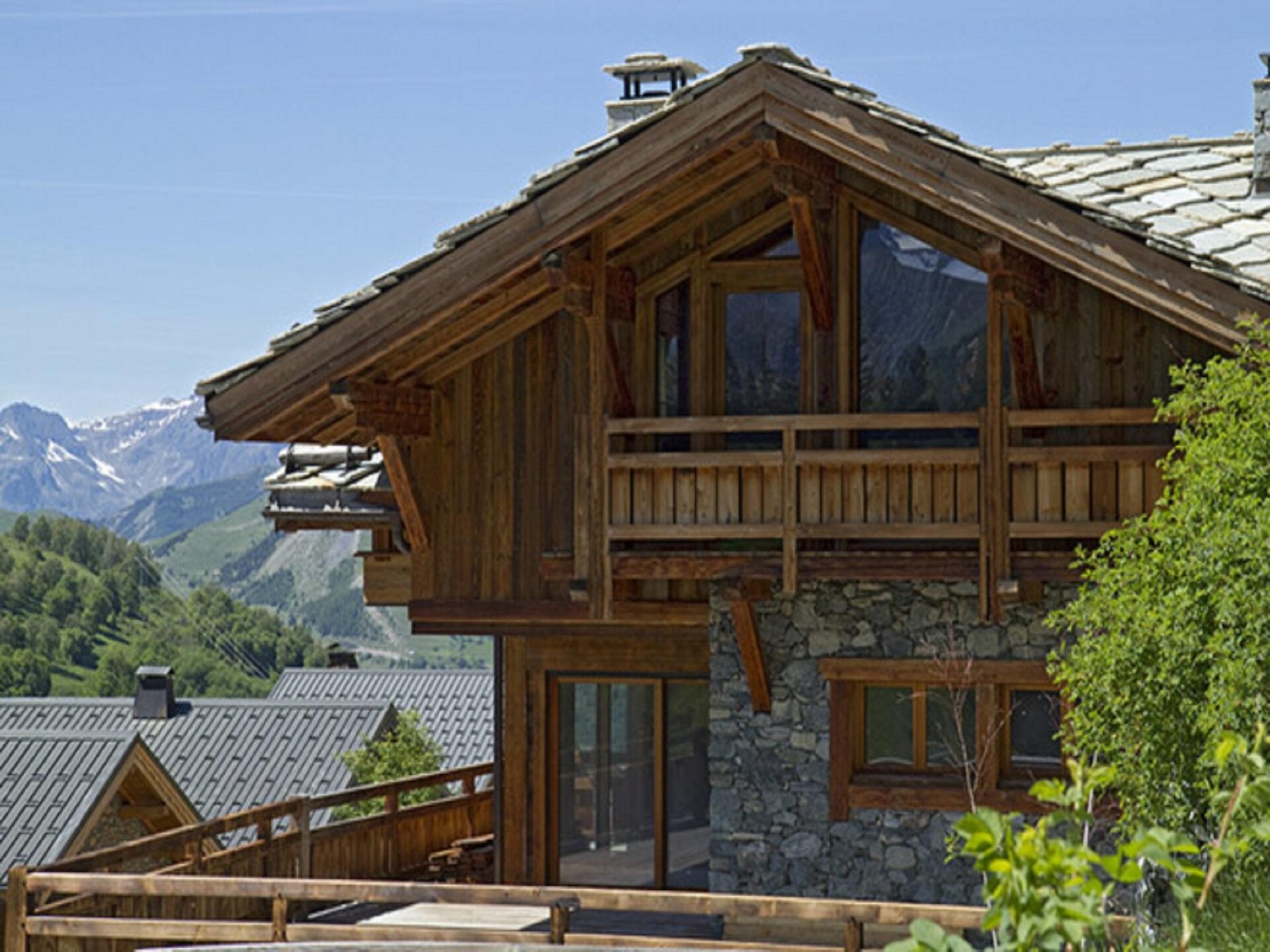 Chalet Le Lys: Luxe 14-persoons chalet met zwembad op 50m van de piste - foto 6