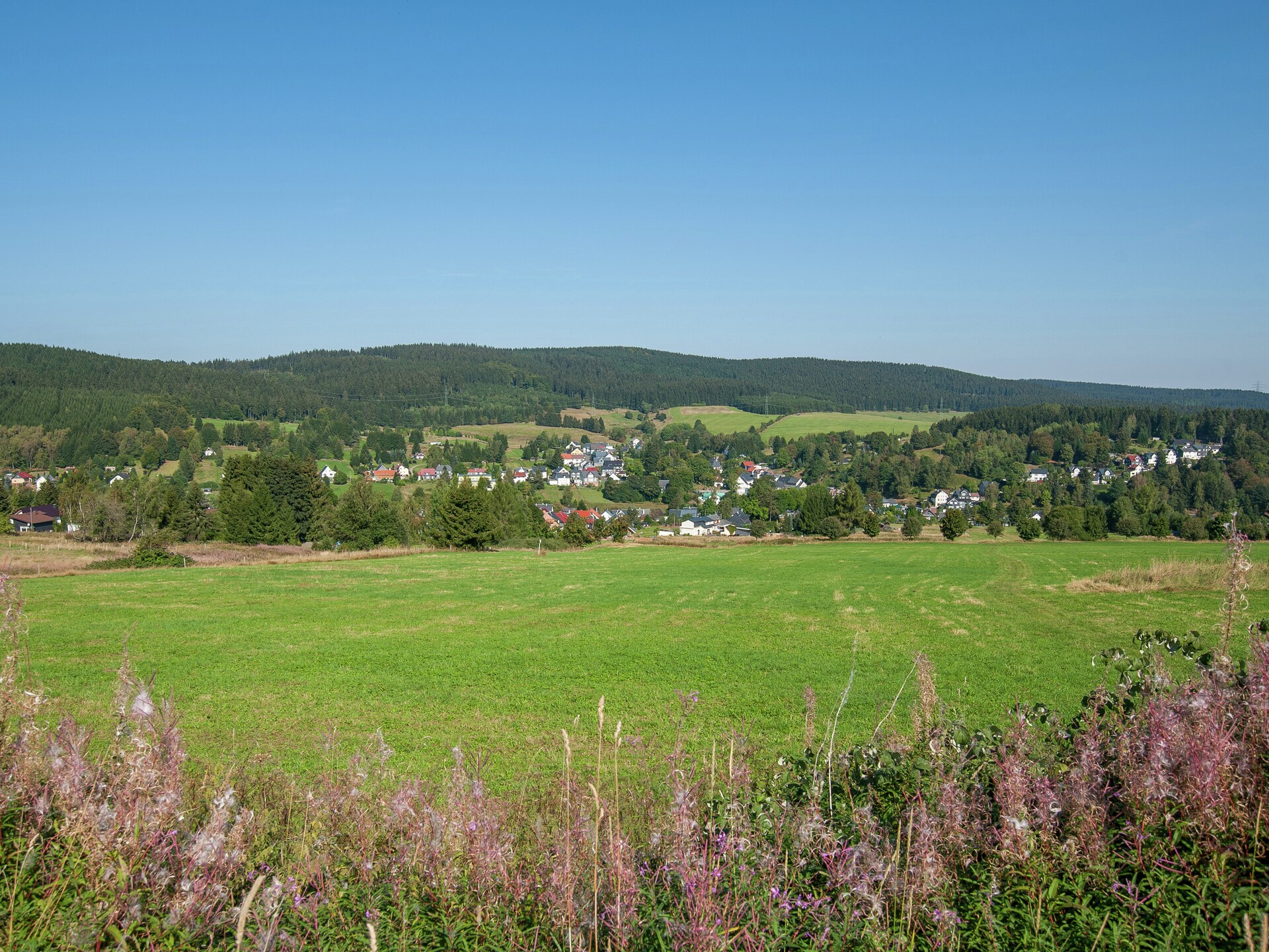 Vrijstaand boshuisje in Altenfeld, 3 km van skilift en centrum - foto 28