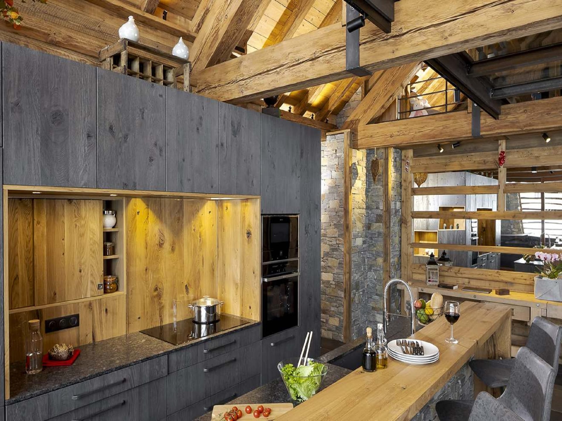 14-persoons luxe chalet aan de piste in Les Deux Alpes - foto 2