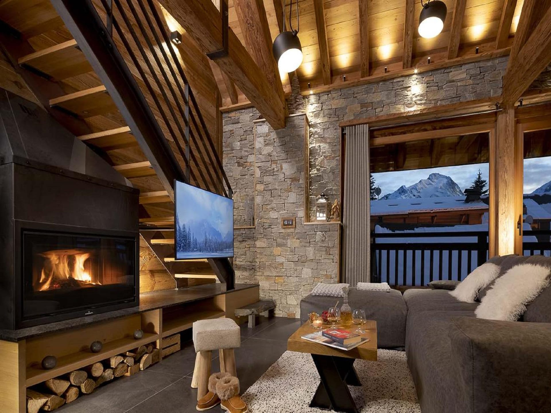 14-persoons luxe chalet aan de piste in Les Deux Alpes - foto 7