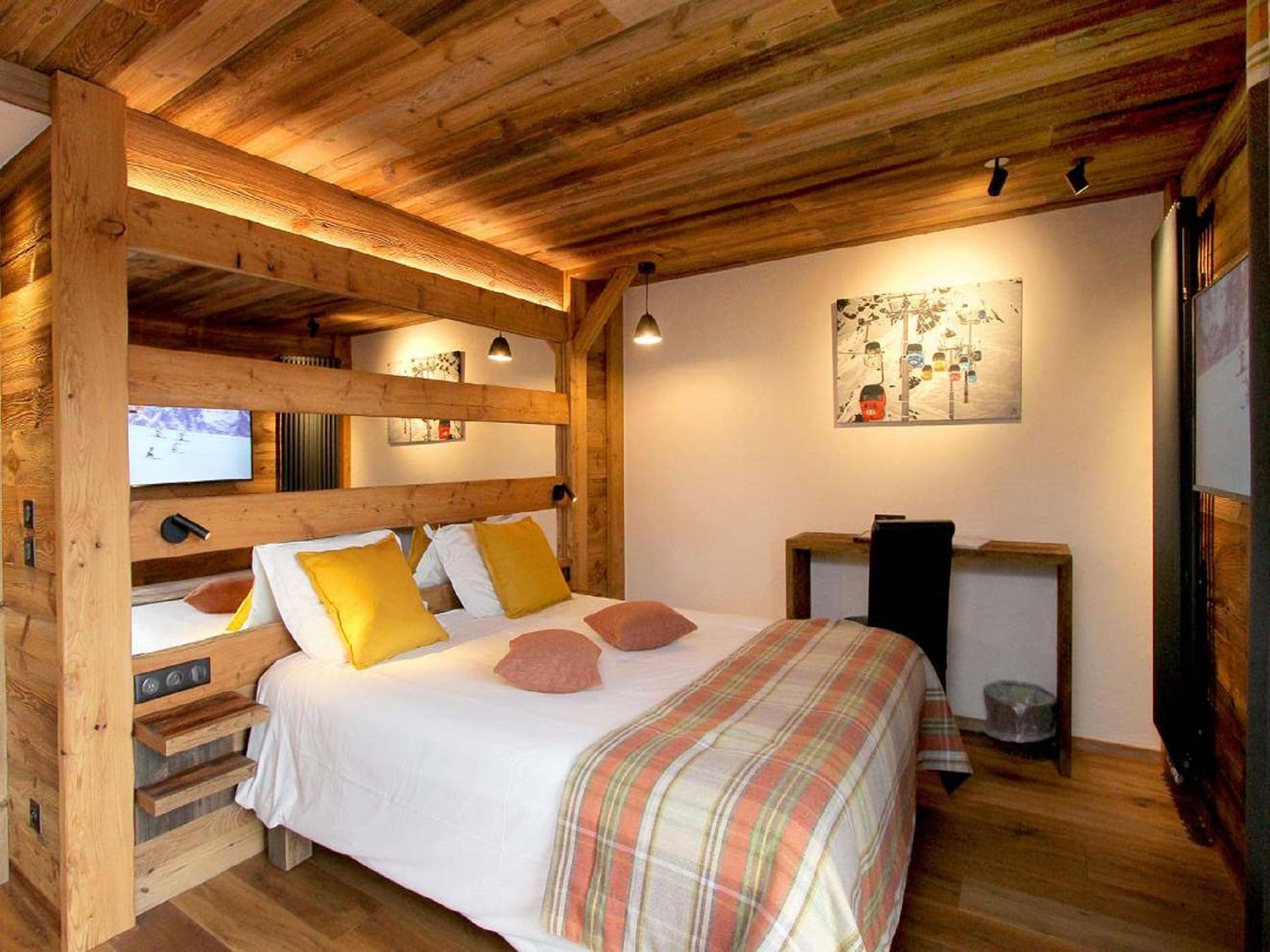 14-persoons luxe chalet aan de piste in Les Deux Alpes - foto 3