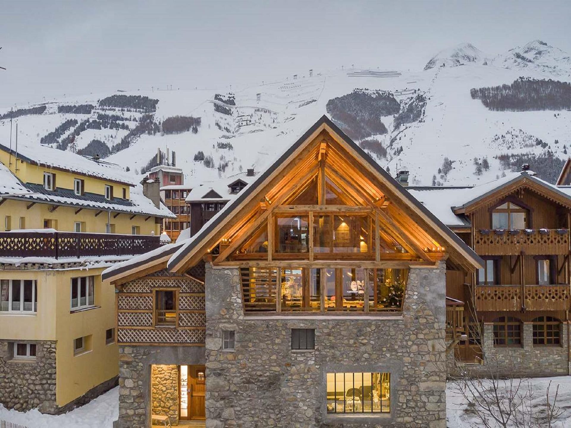 14-persoons luxe chalet aan de piste in Les Deux Alpes - foto 17
