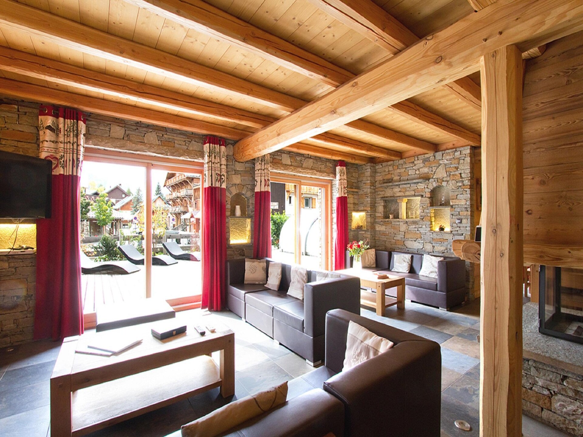 14-persoons chalet met privézwembad aan de piste in Les Deux Alpes - foto 13