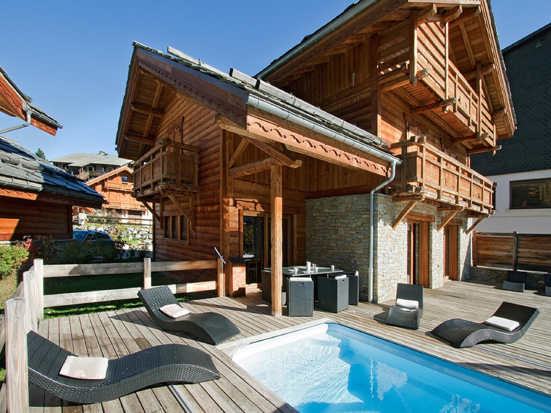 14-persoons chalet met privézwembad aan de piste in Les Deux Alpes - foto 19