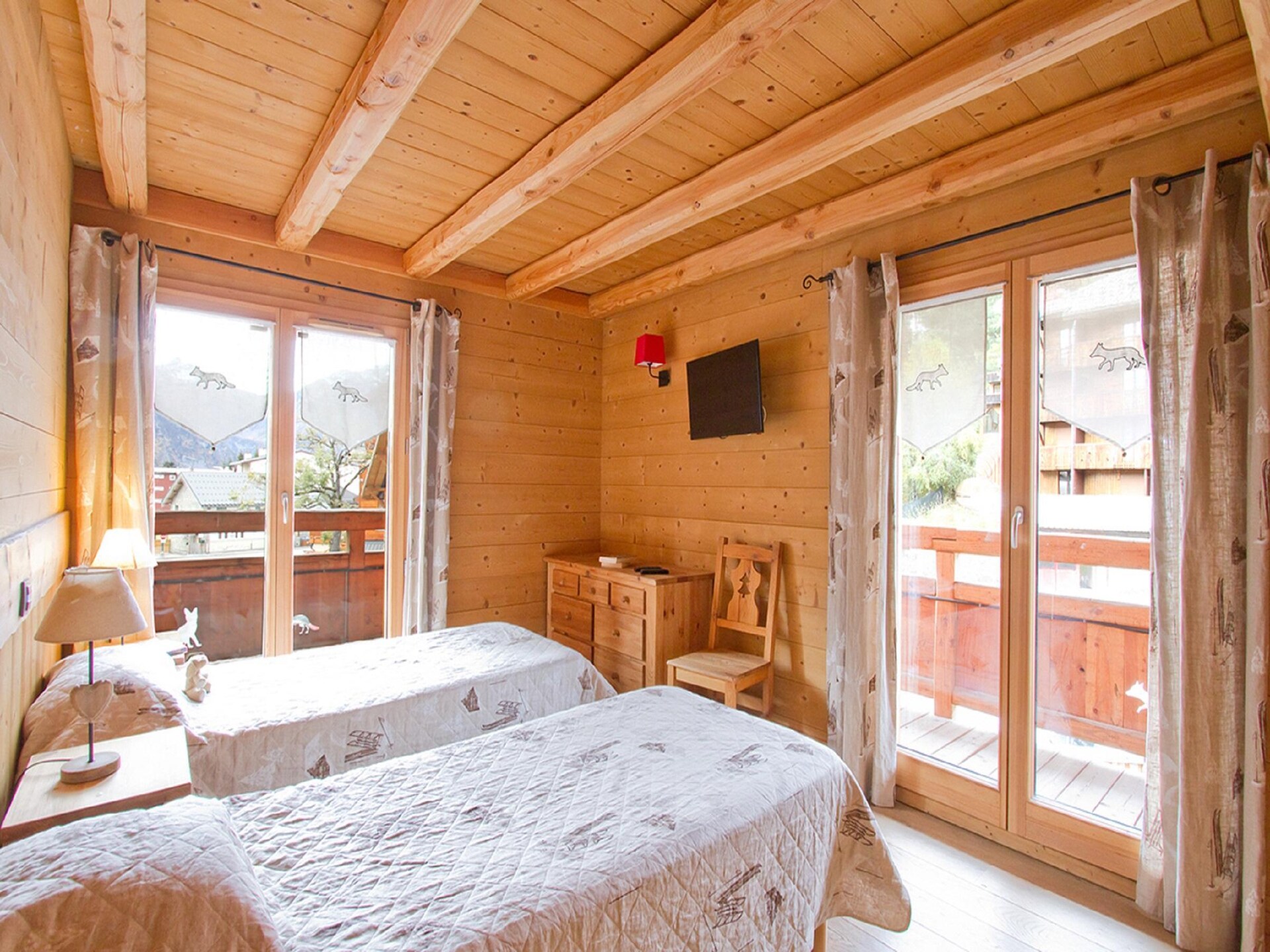 Chalet Le Renard Lodge: 14-persoons chalet met privé-zwembad in Les Deux Alpes - foto 11
