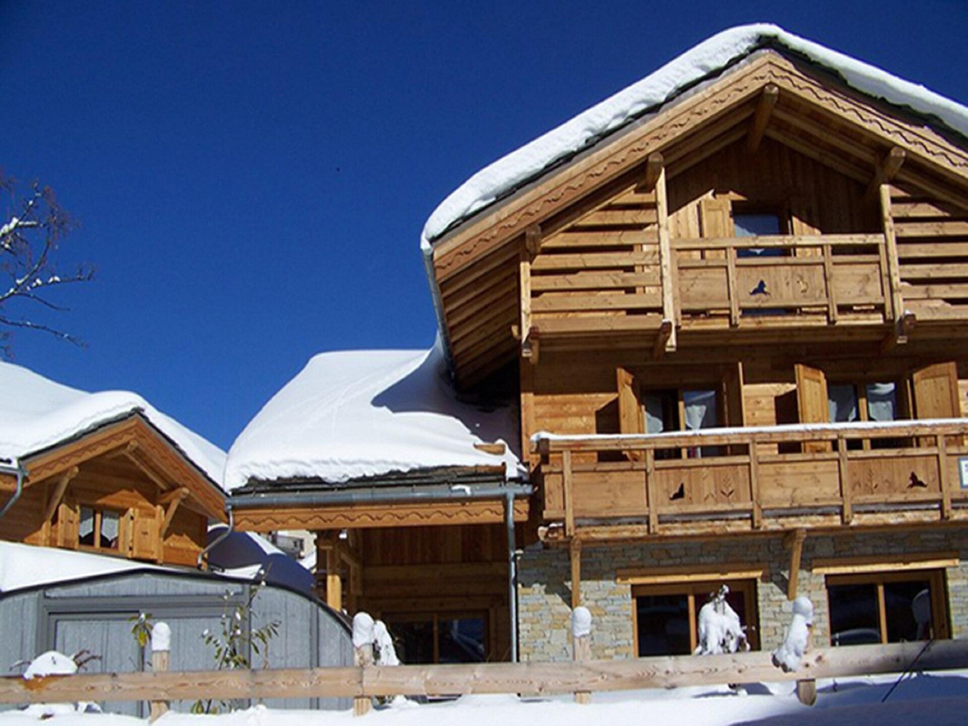 Chalet Le Renard Lodge: 14-persoons chalet met privé-zwembad in Les Deux Alpes - foto 26