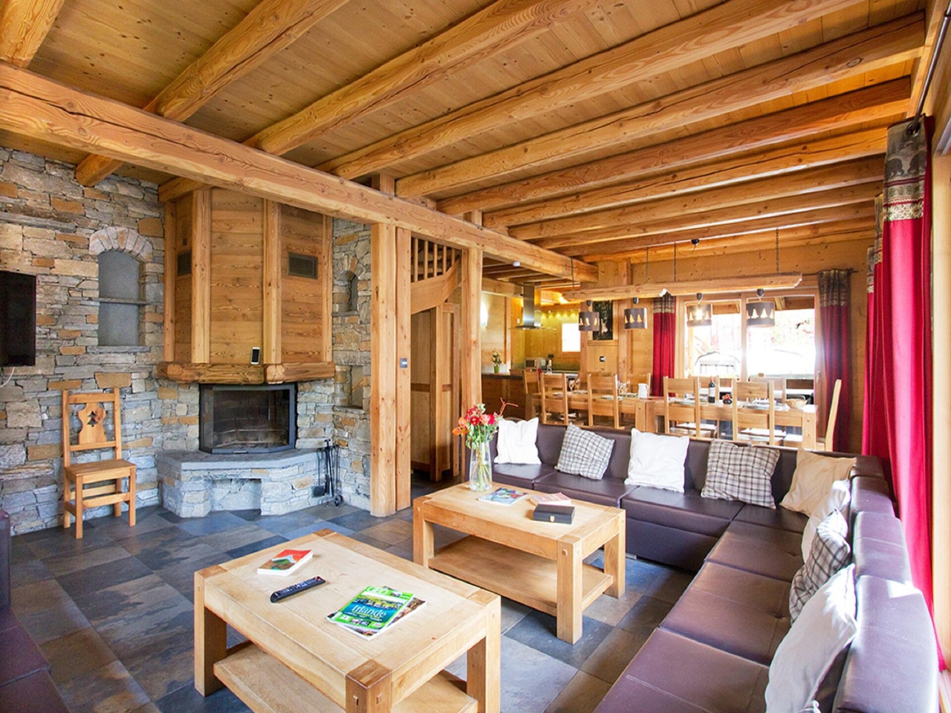 Chalet Le Renard Lodge: 14-persoons chalet met privé-zwembad in Les Deux Alpes - foto 8