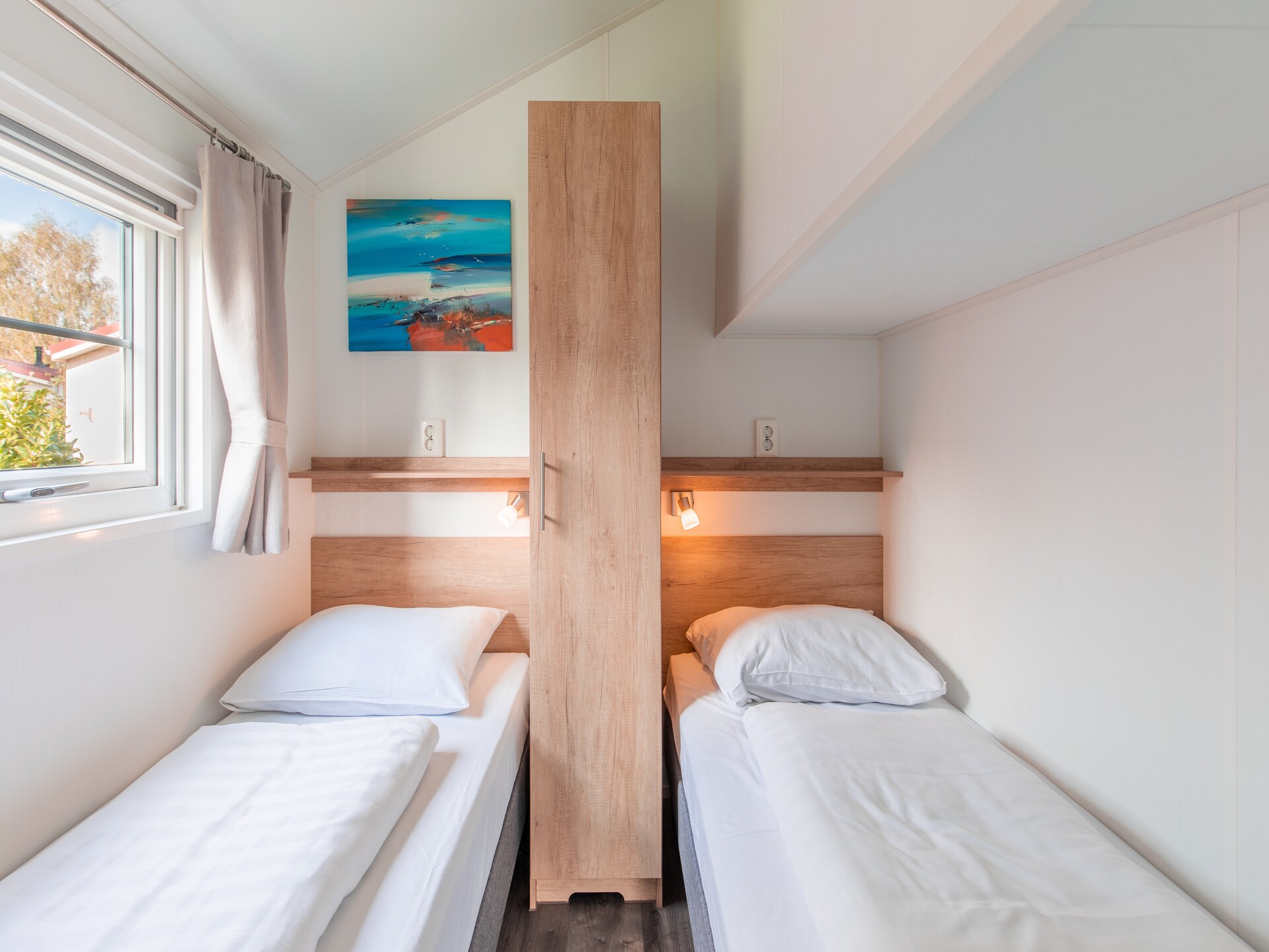 Sfeervol chalet aan het water op Vakantiepark Leukermeer voor 6 personen - foto 11