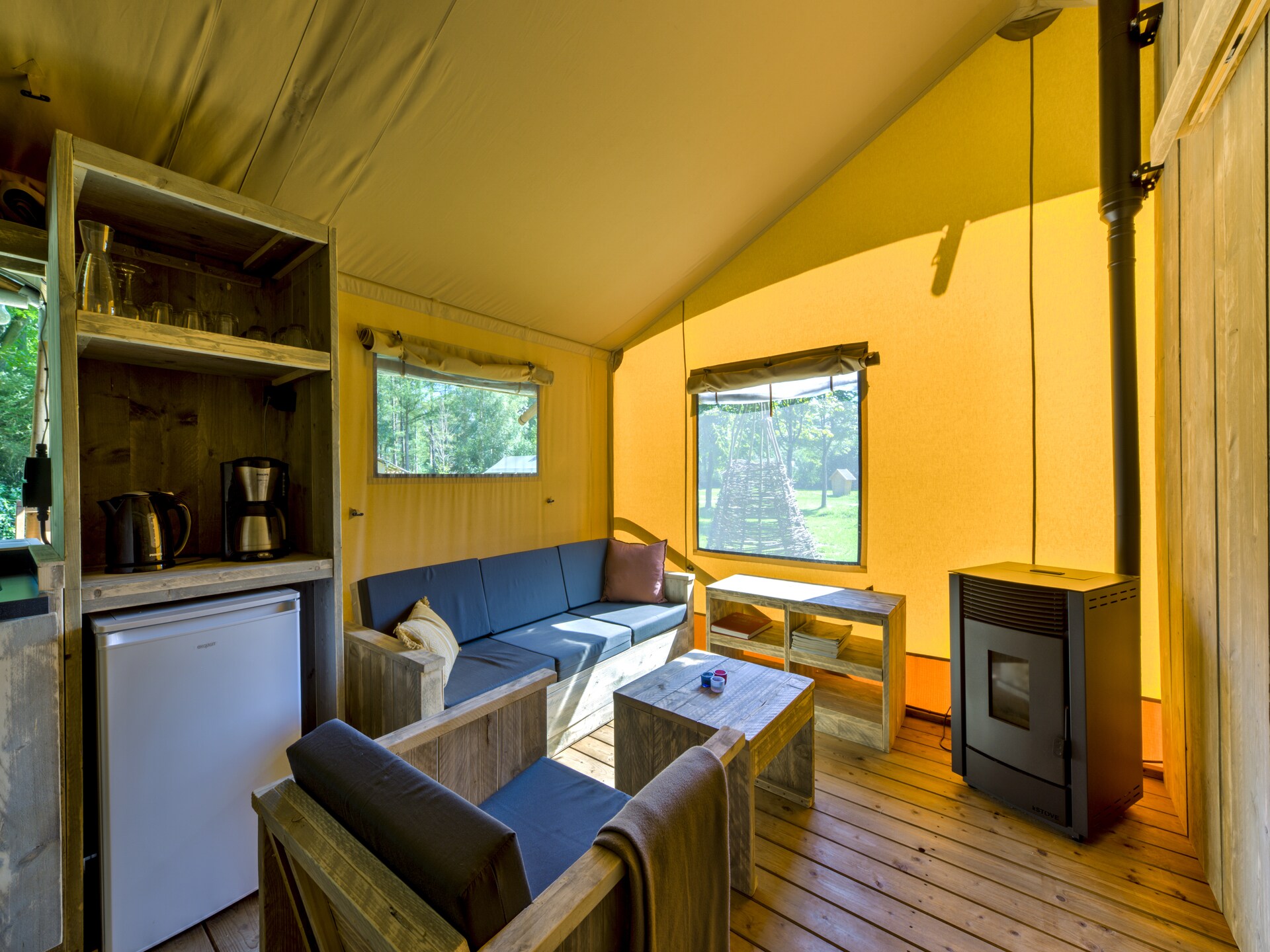 Luxe glampingtent in Dalfsen: comfort van thuis in de natuur - foto 5