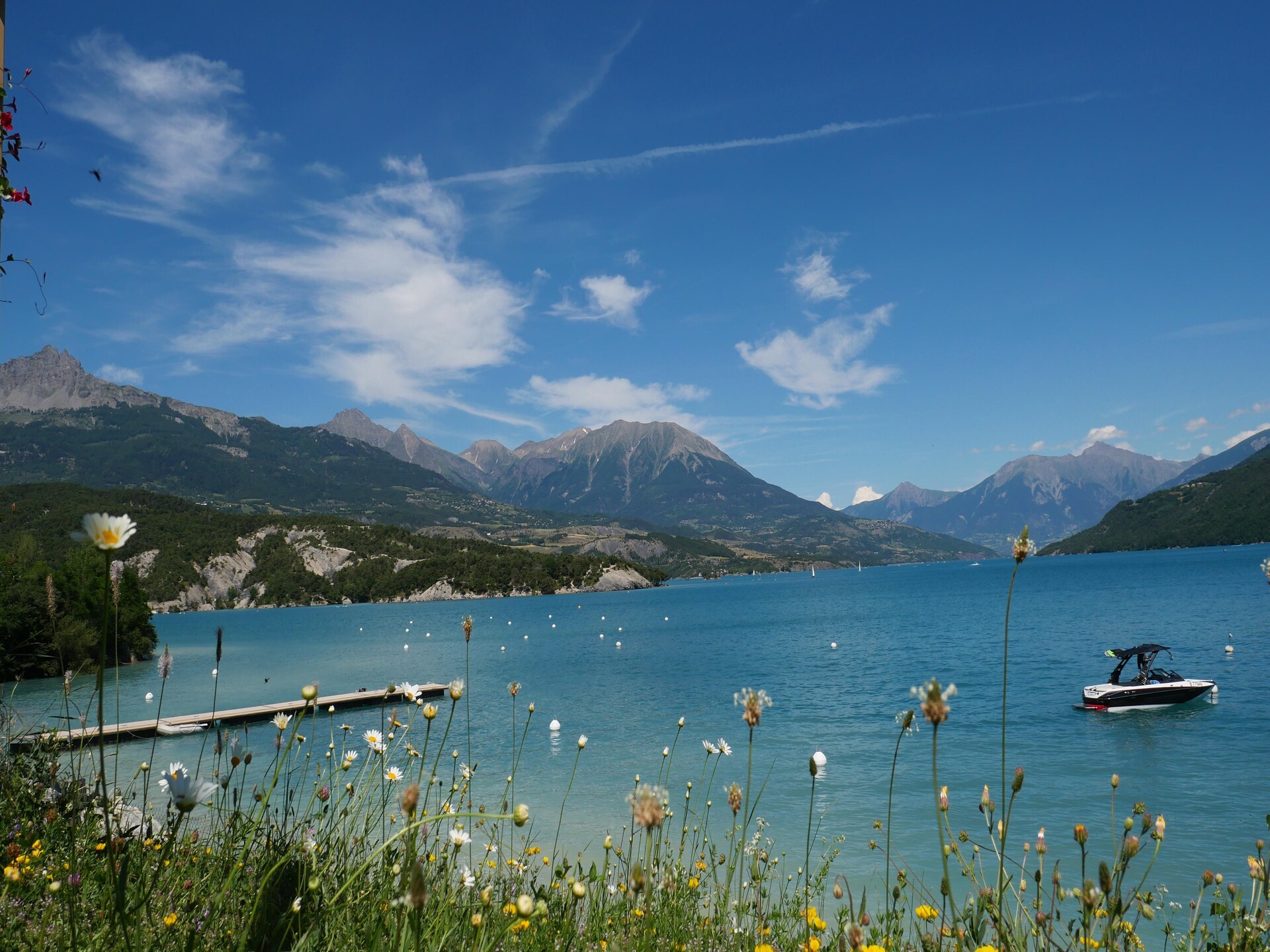 Appartement 8 pers. aan het Lac de Serre-Ponçon met zwembad en bergzicht - foto 23