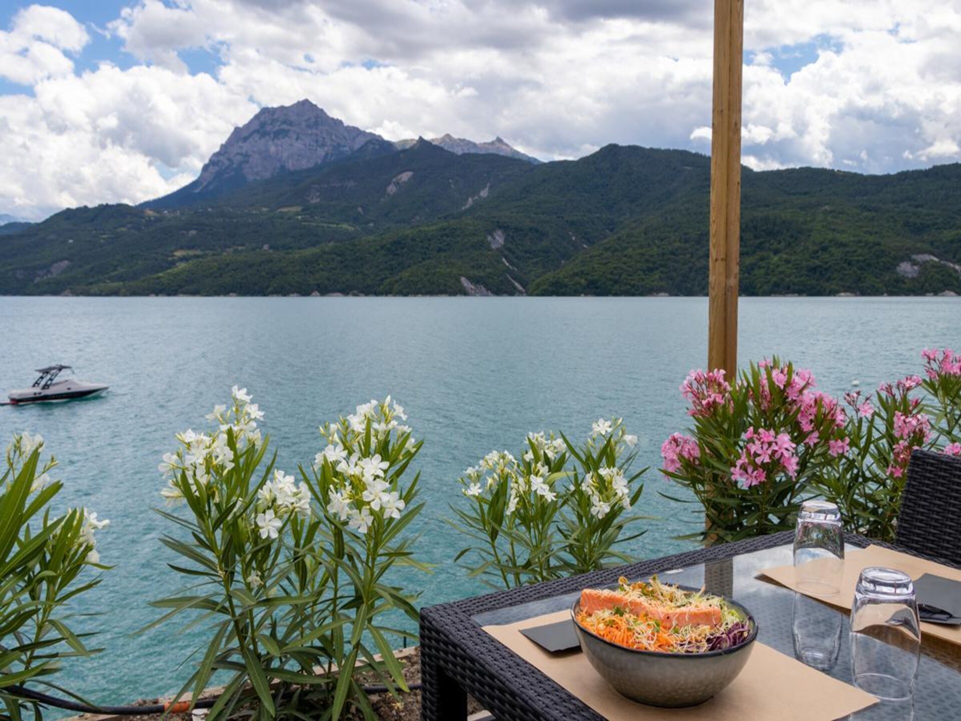 Appartement 8 pers. aan het Lac de Serre-Ponçon met zwembad en bergzicht - foto 18