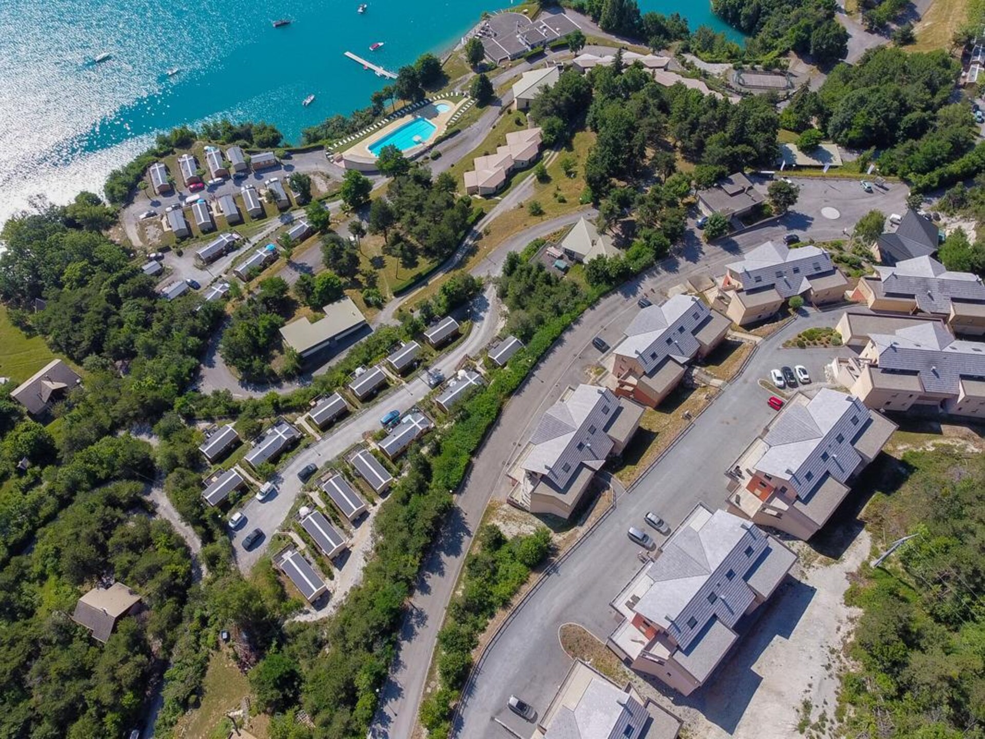 Appartement 8 pers. aan het Lac de Serre-Ponçon met zwembad en bergzicht - foto 22