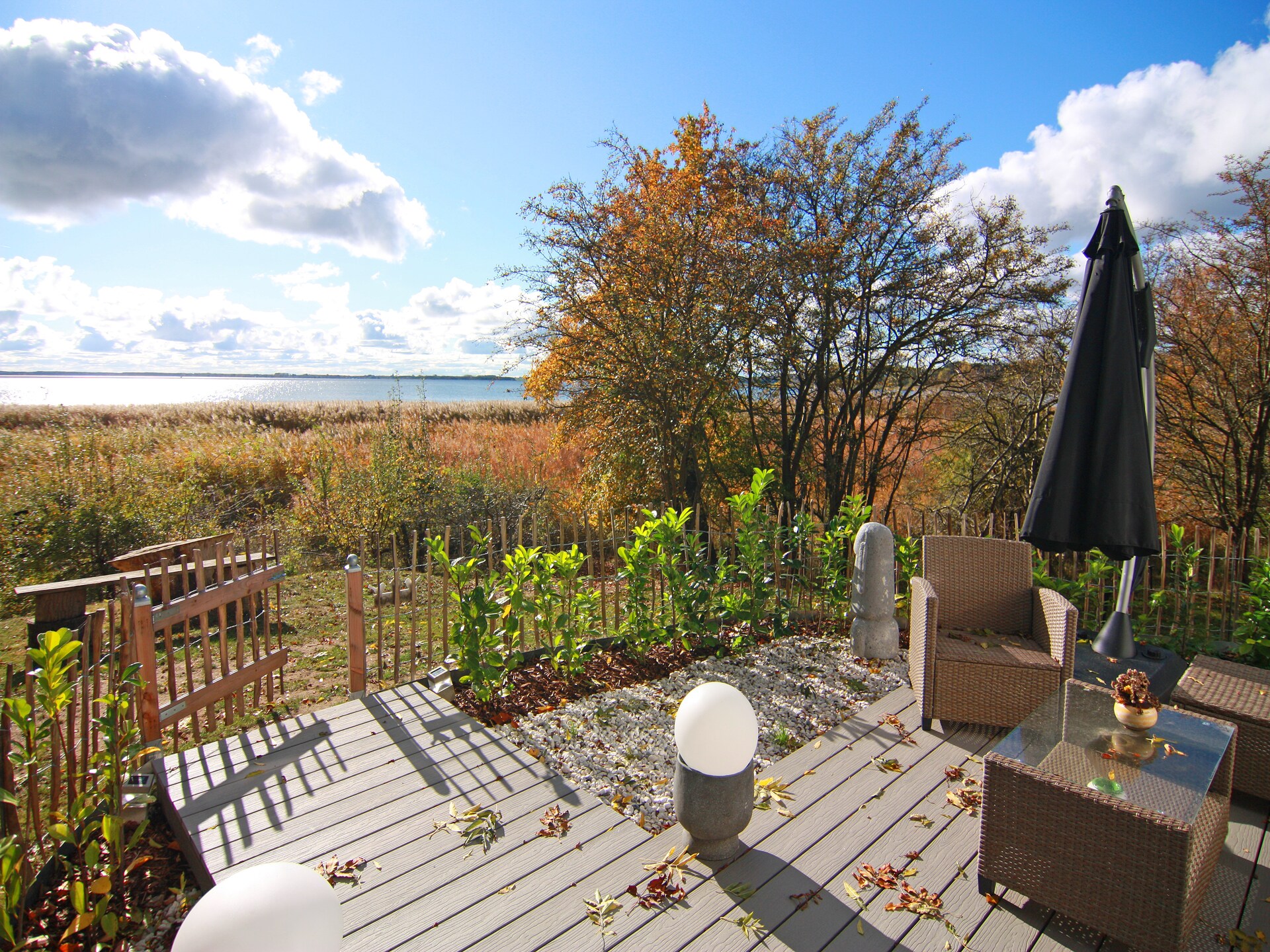 Glamping stacaravan Dreamer met uitzicht op het Achterwasser - foto 26