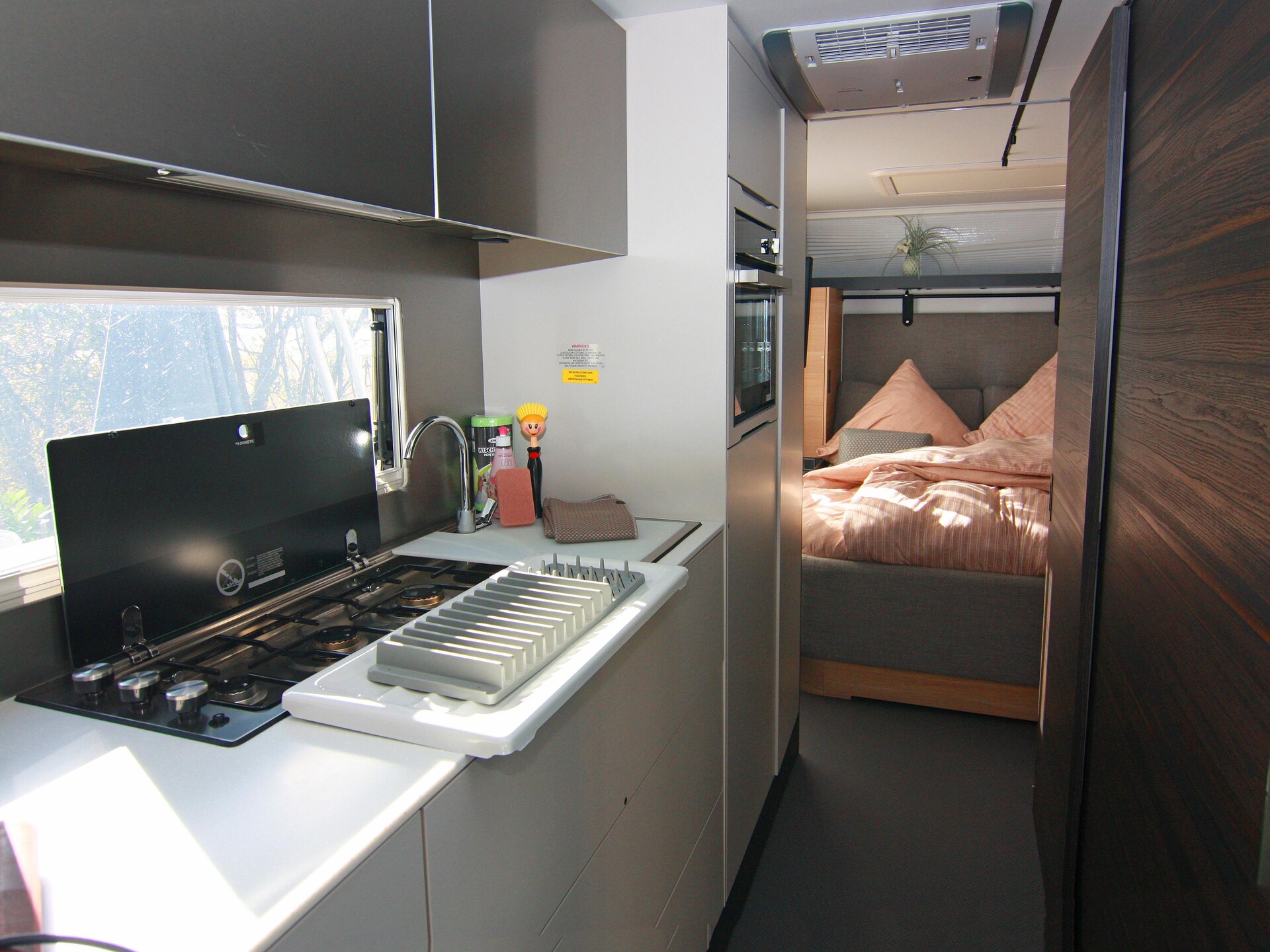 Glamping stacaravan Dreamer met uitzicht op het Achterwasser - foto 17