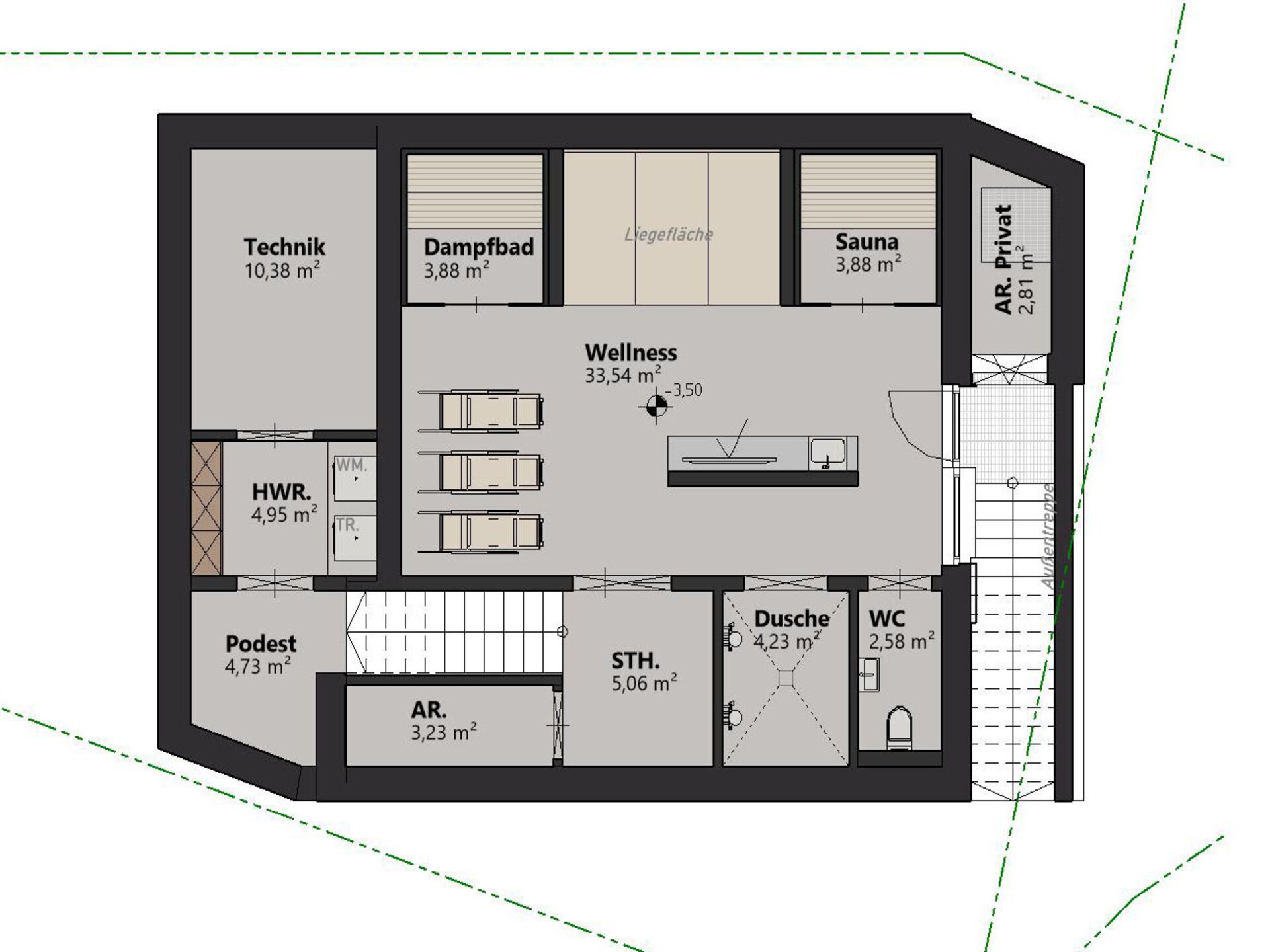 12-persoons chalet met wellness in het hart van Königsleiten - foto 50
