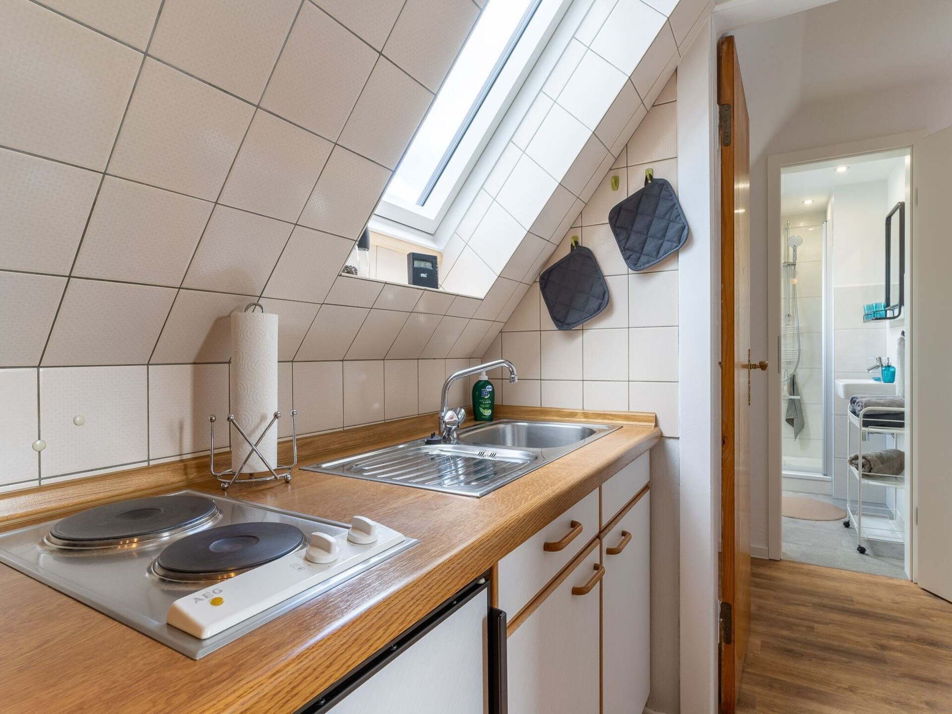 Licht appartement op de golfbaan bij Garding, dichtbij St. Peter-Ording - foto 12