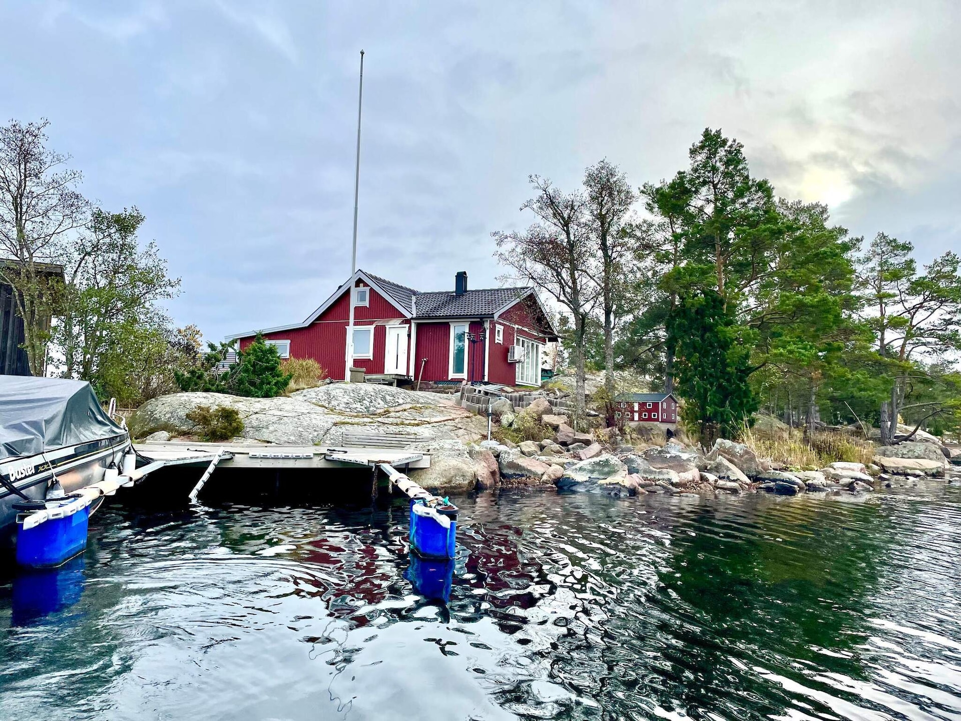 Uniek Zweeds eilandhuis met privéstrand en panoramisch zeezicht op Knekteholmen - foto 7