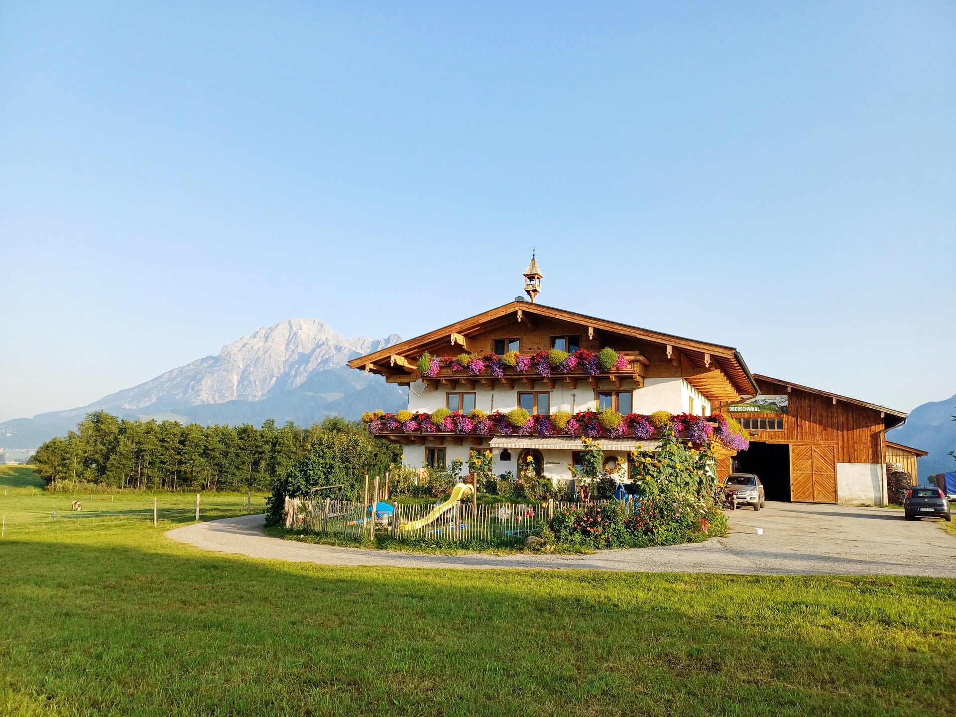 Ruim 6-persoons appartement op biologische boerderij in Saalfelden - foto 1