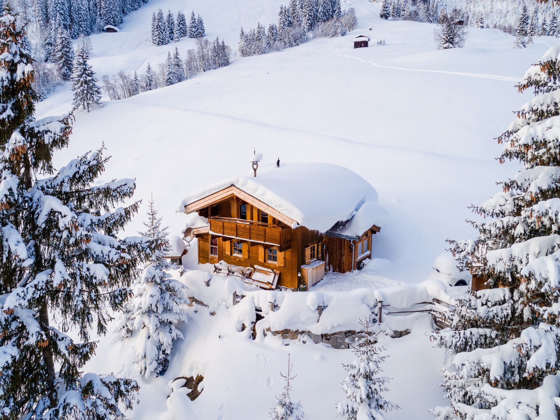 Stiermoos Hütte: Ruim vakantiehuis voor 6 in Hollersbach bij skigebied Kitzbühel - foto 26
