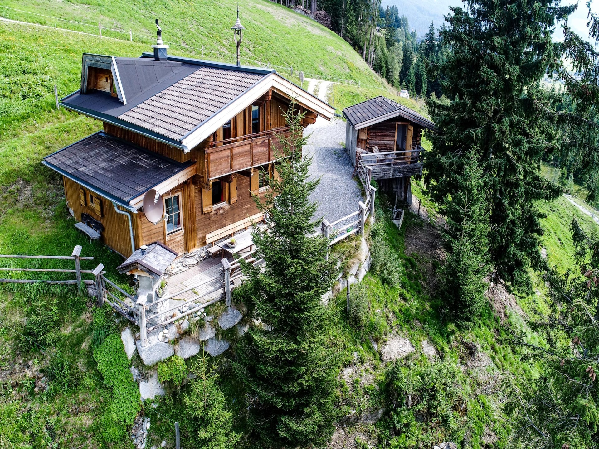 Stiermoos Hütte: Ruim vakantiehuis voor 6 in Hollersbach bij skigebied Kitzbühel - foto 1